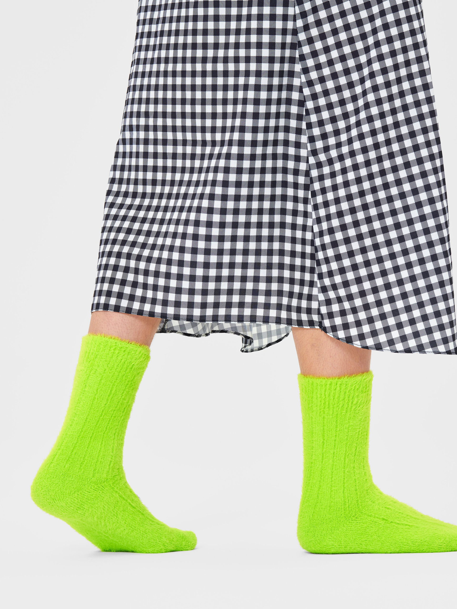 Skarpetki Happy Socks Fluffy Friend (green)