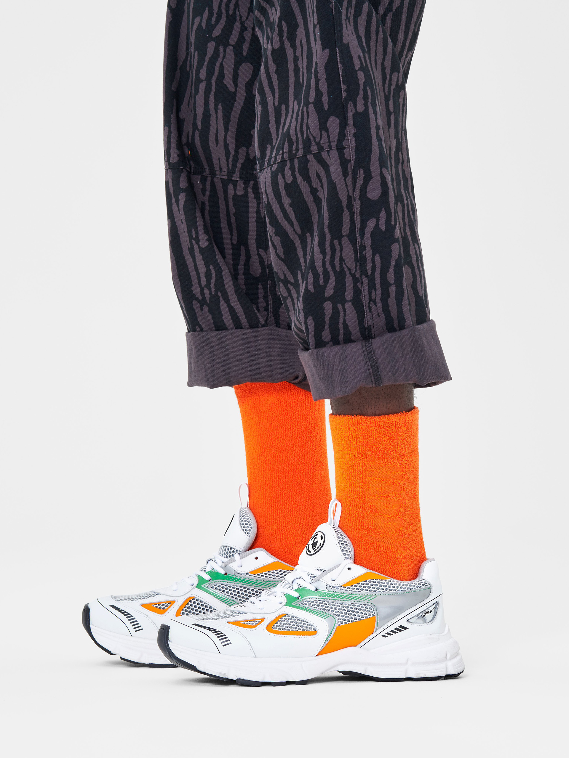 Skarpetki Happy Socks Terry 3/4 Crew (orange)