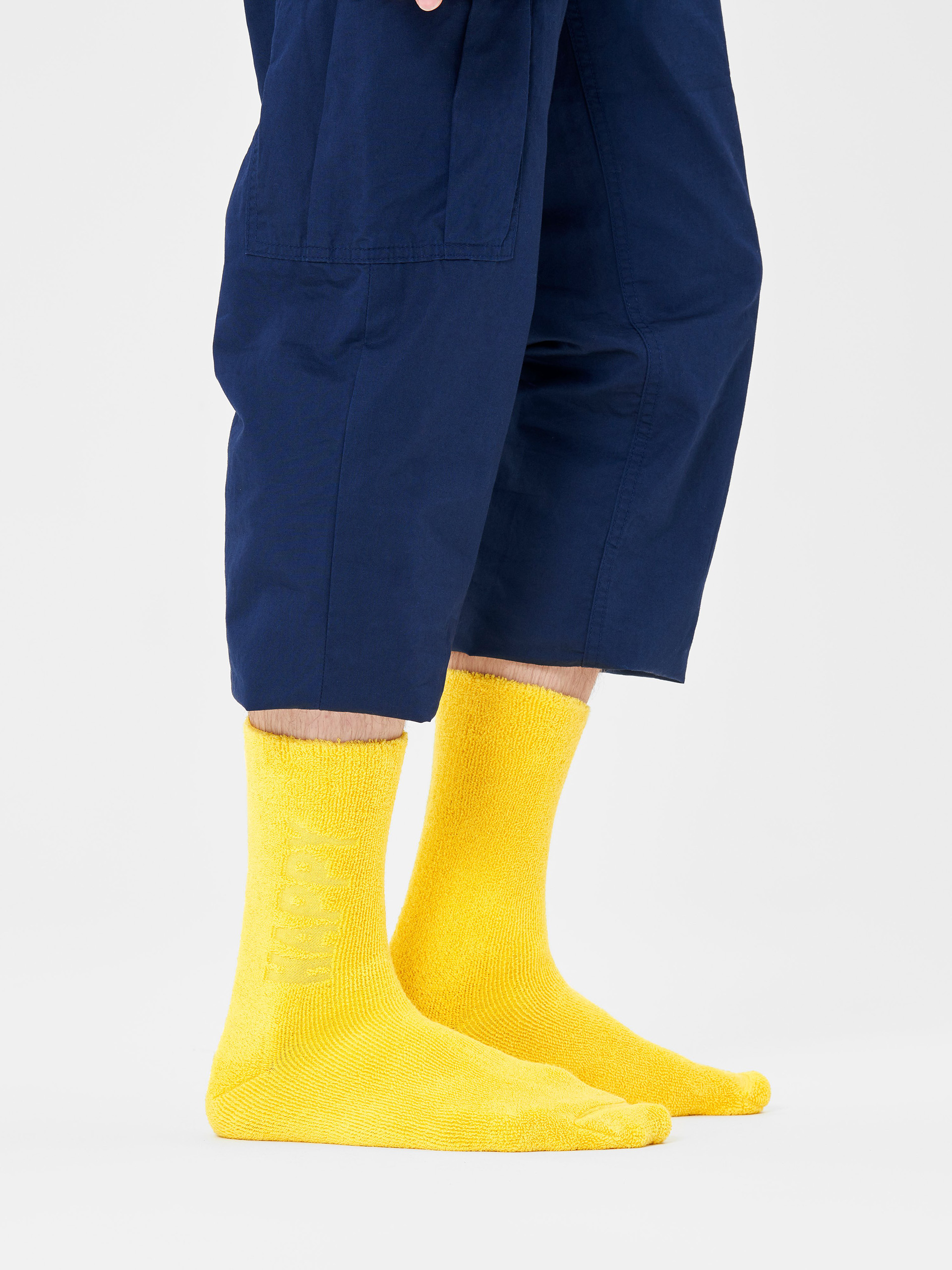 Skarpetki Happy Socks Terry 3/4 Crew (yellow)