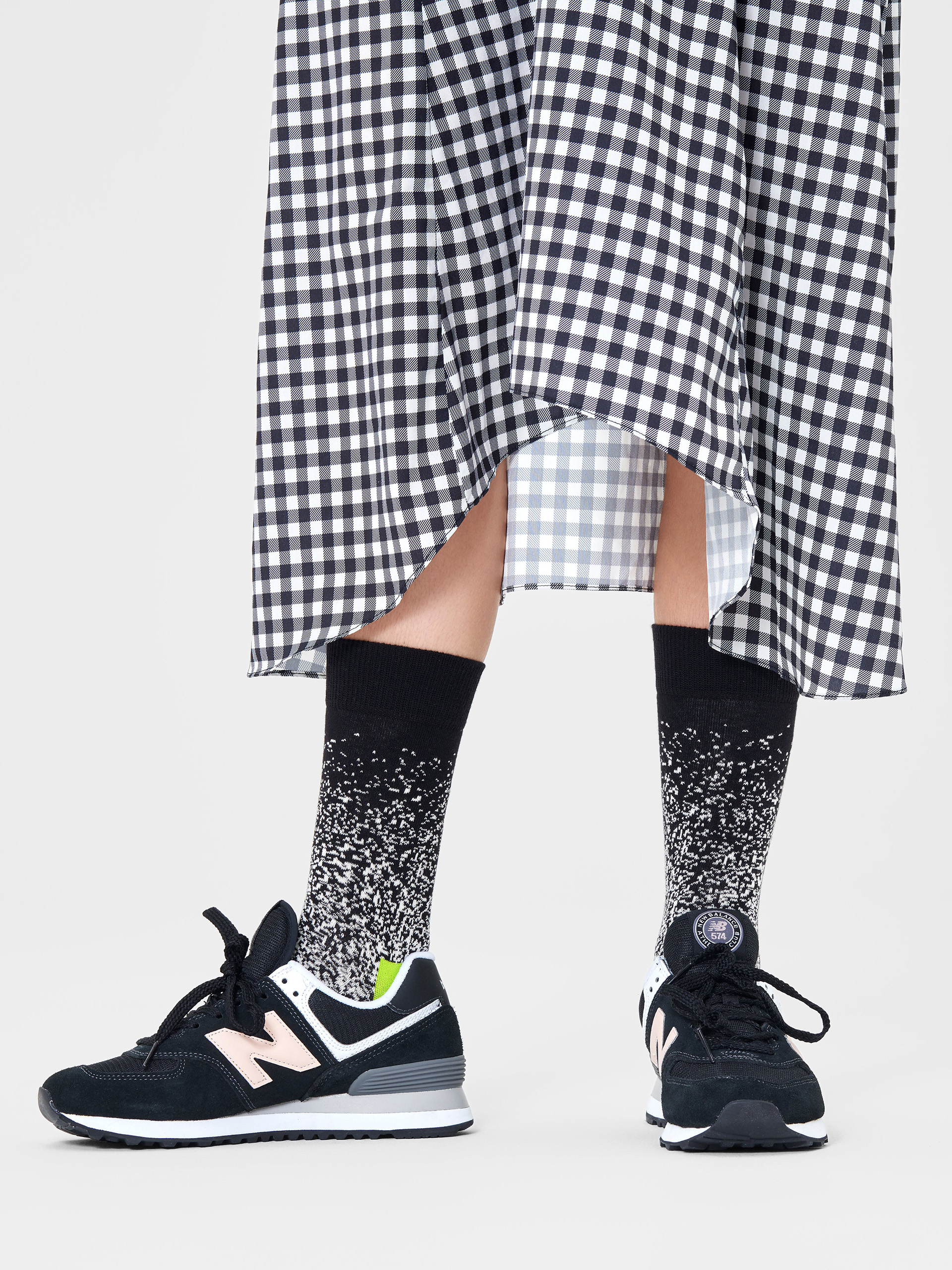 Skarpetki Happy Socks Stardust (white/black)