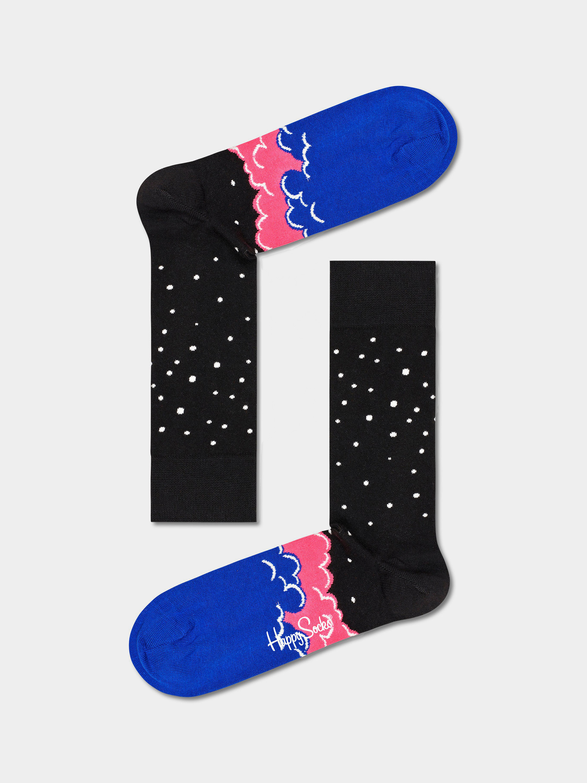 Skarpetki Happy Socks Over The Cloud (black)