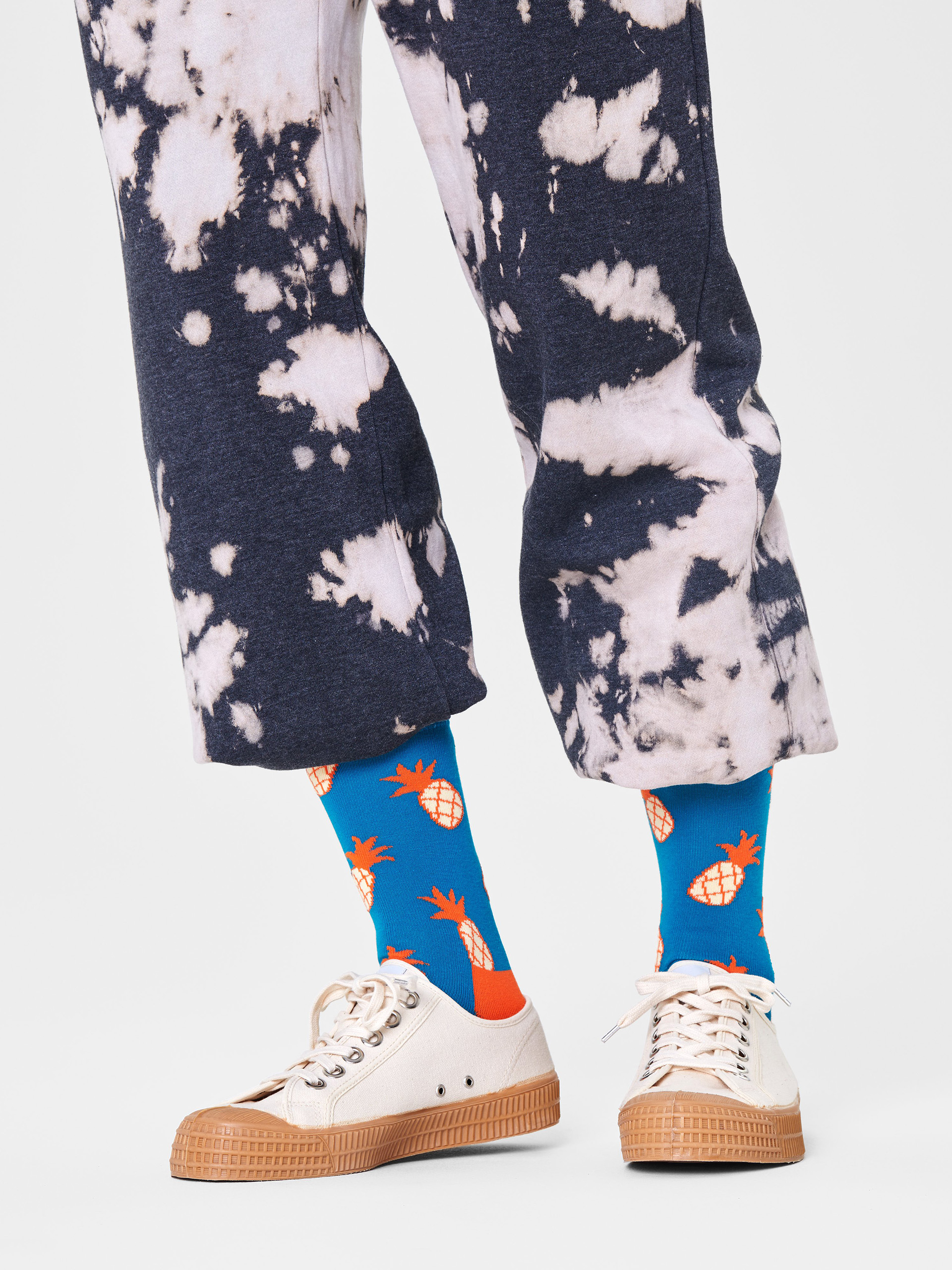 Skarpetki Happy Socks Pineapple (violet)