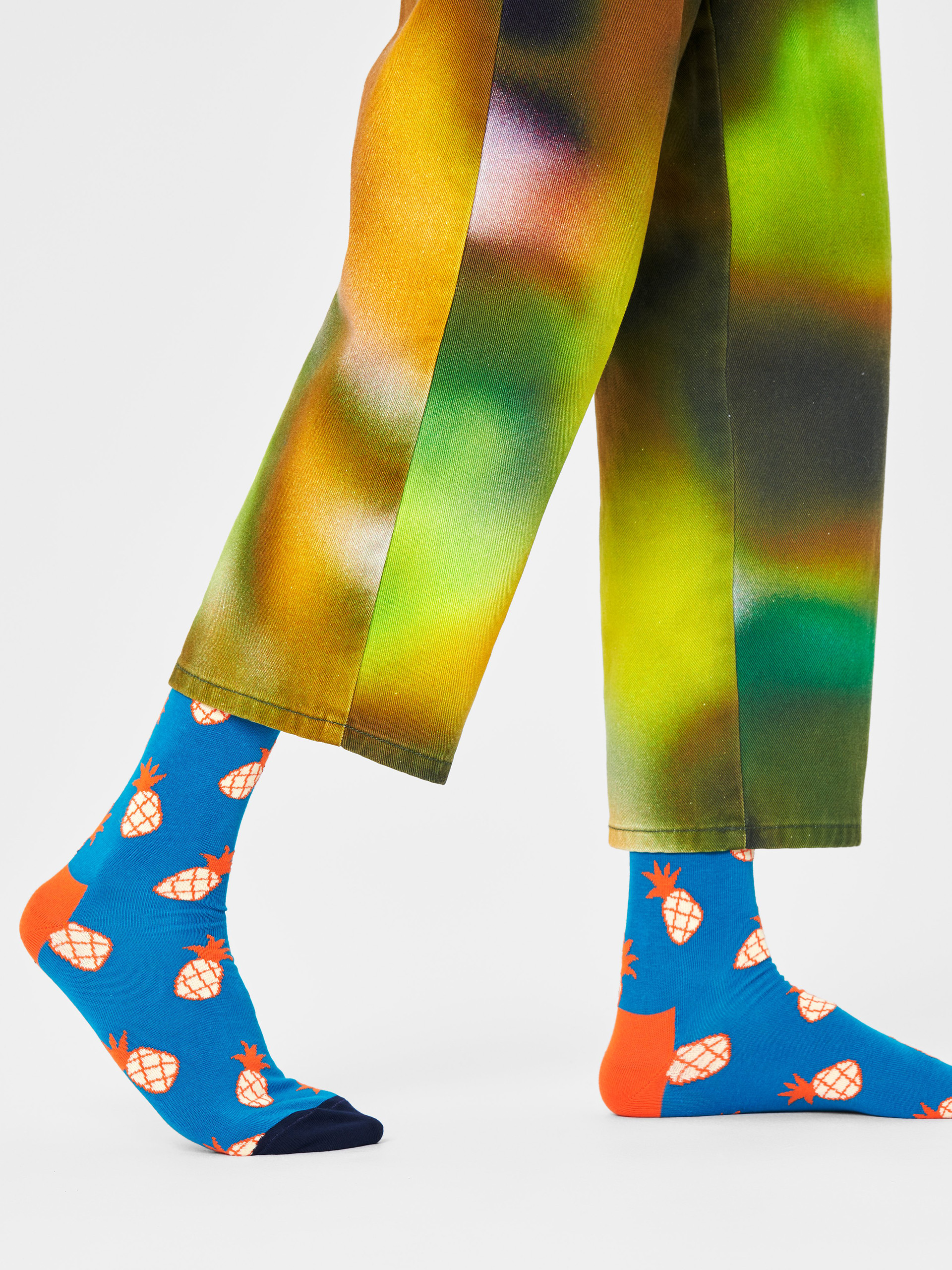 Skarpetki Happy Socks Pineapple (violet)
