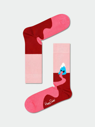 Skarpetki Happy Socks Mountain High (pink)