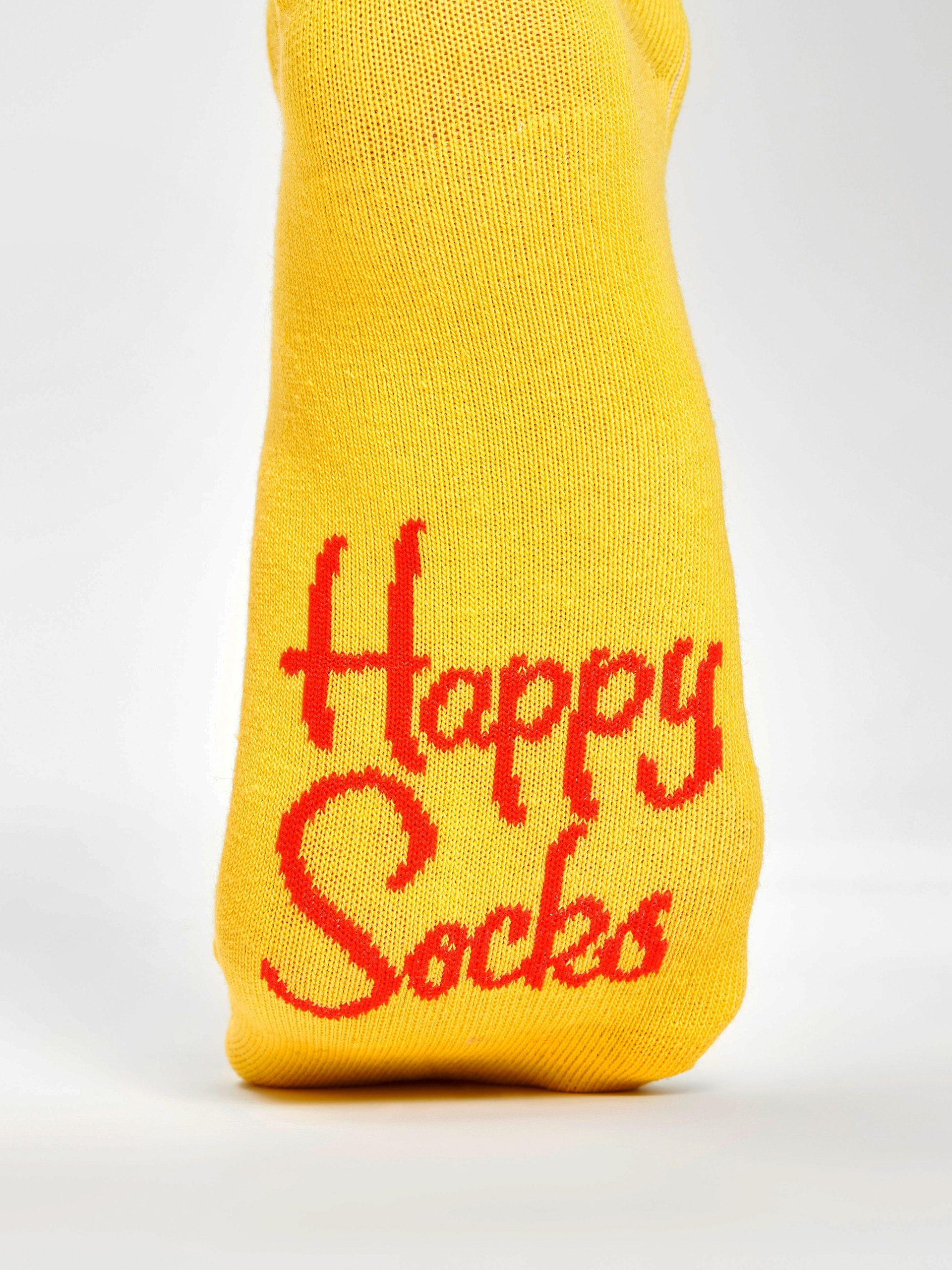 Skarpetki Happy Socks Solid Rib (yellow)