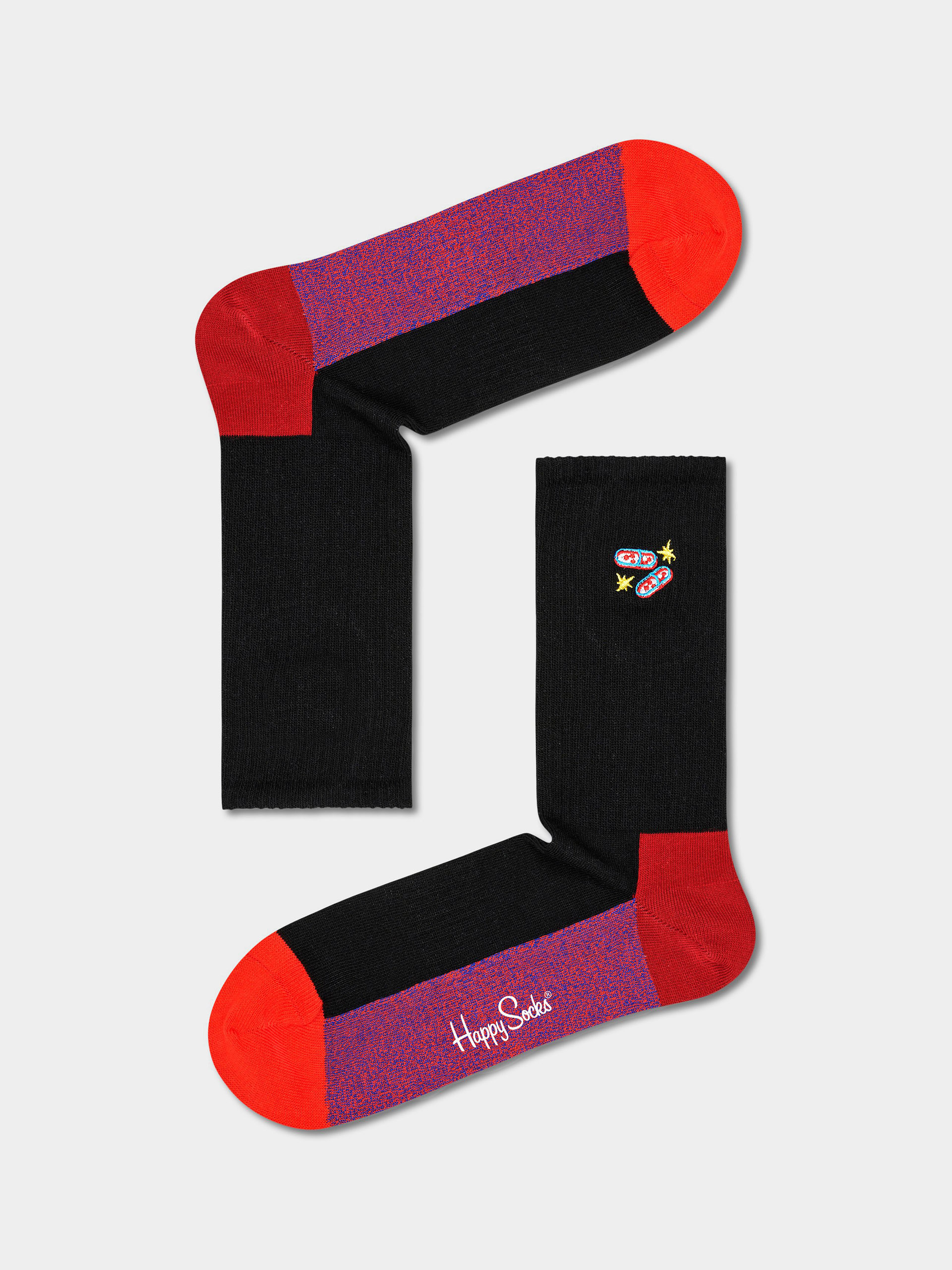 Skarpetki Happy Socks Your Choice 3/4 Crew (black)