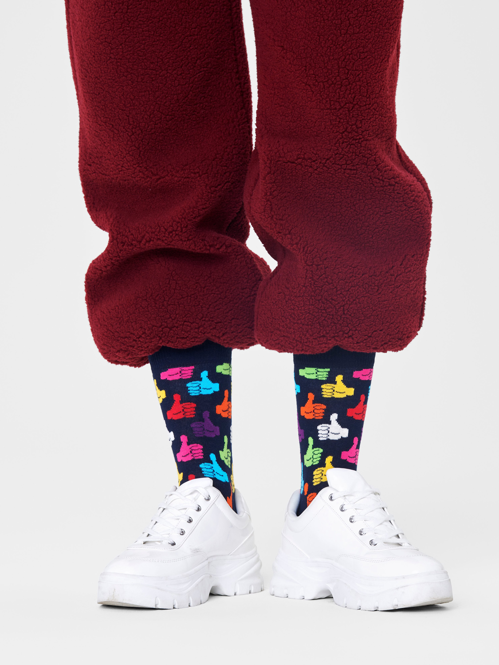 Skarpetki Happy Socks Thumbs Up (navy)