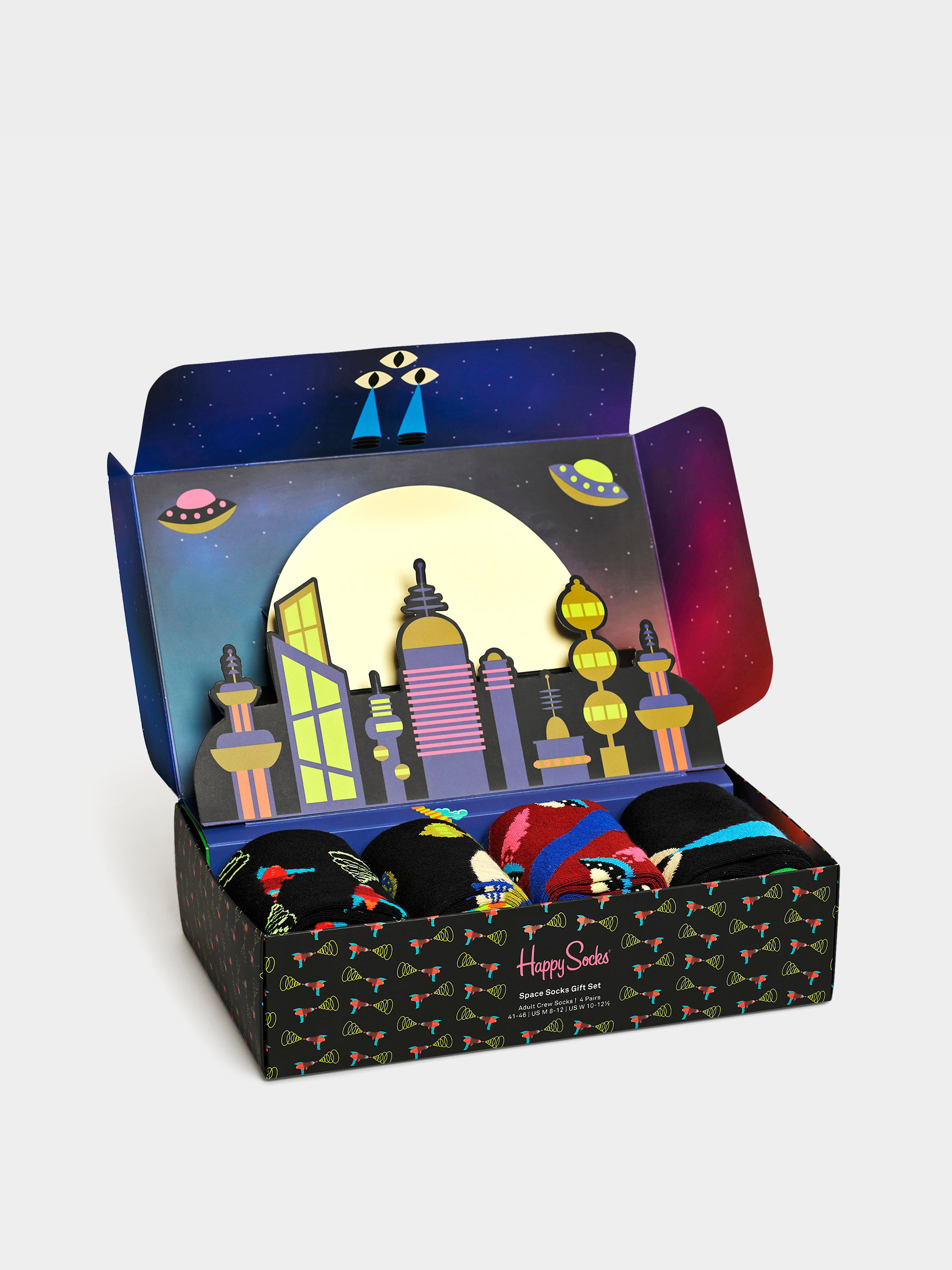 Skarpetki Happy Socks 4 Pack Space Gift Set (multi)