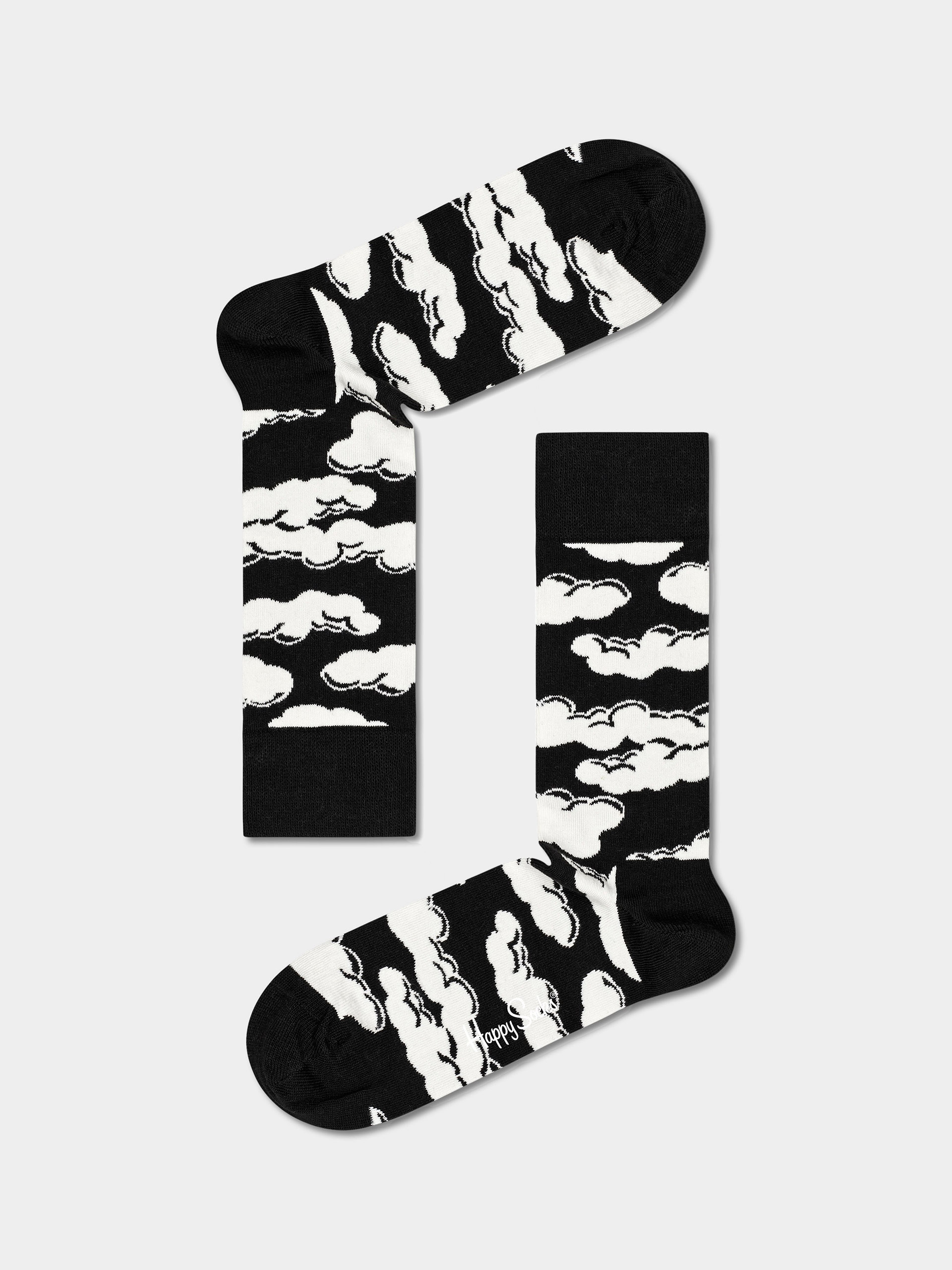 Skarpetki Happy Socks 4 Pack Black & White Gift Set (black/white)