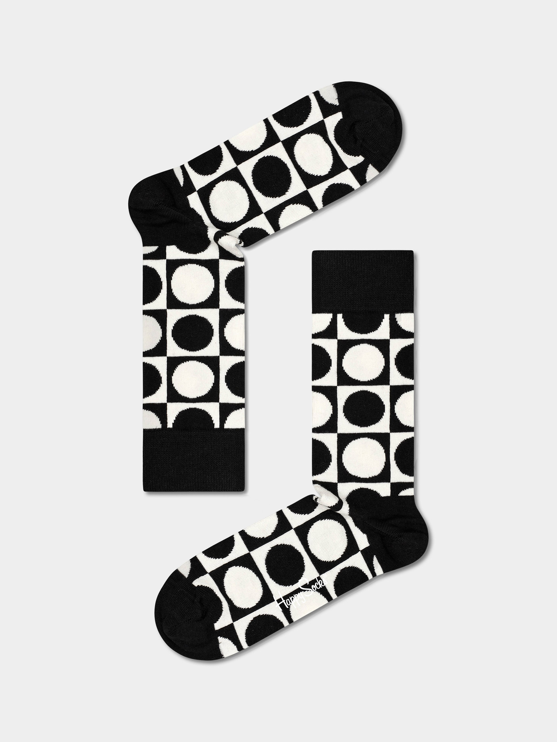 Skarpetki Happy Socks 4 Pack Black & White Gift Set (black/white)