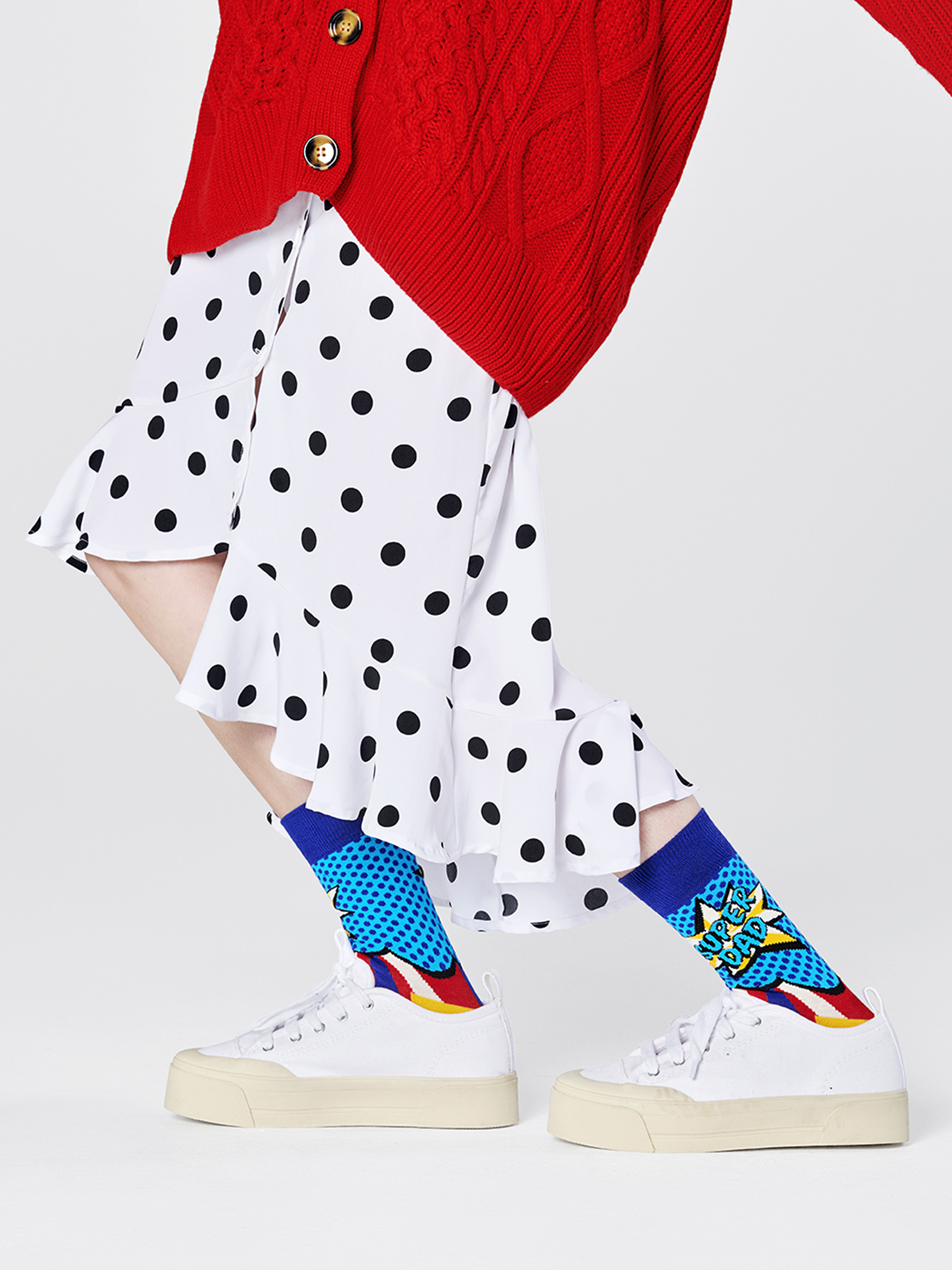 Skarpetki Happy Socks Super Dad (multi)