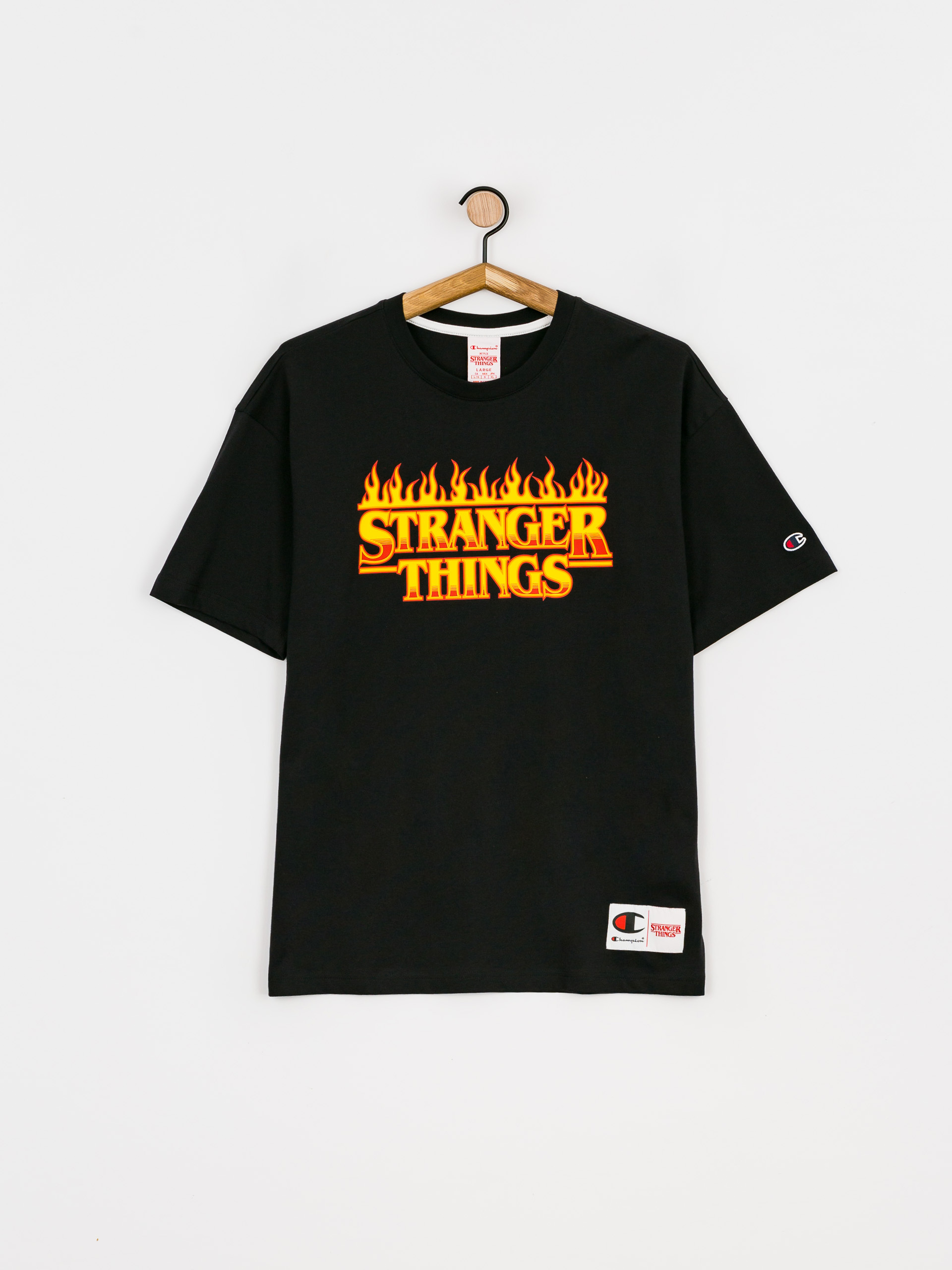 T-shirt Champion X Stranger Things Crewneck T-Shirt 217791 (nbk)