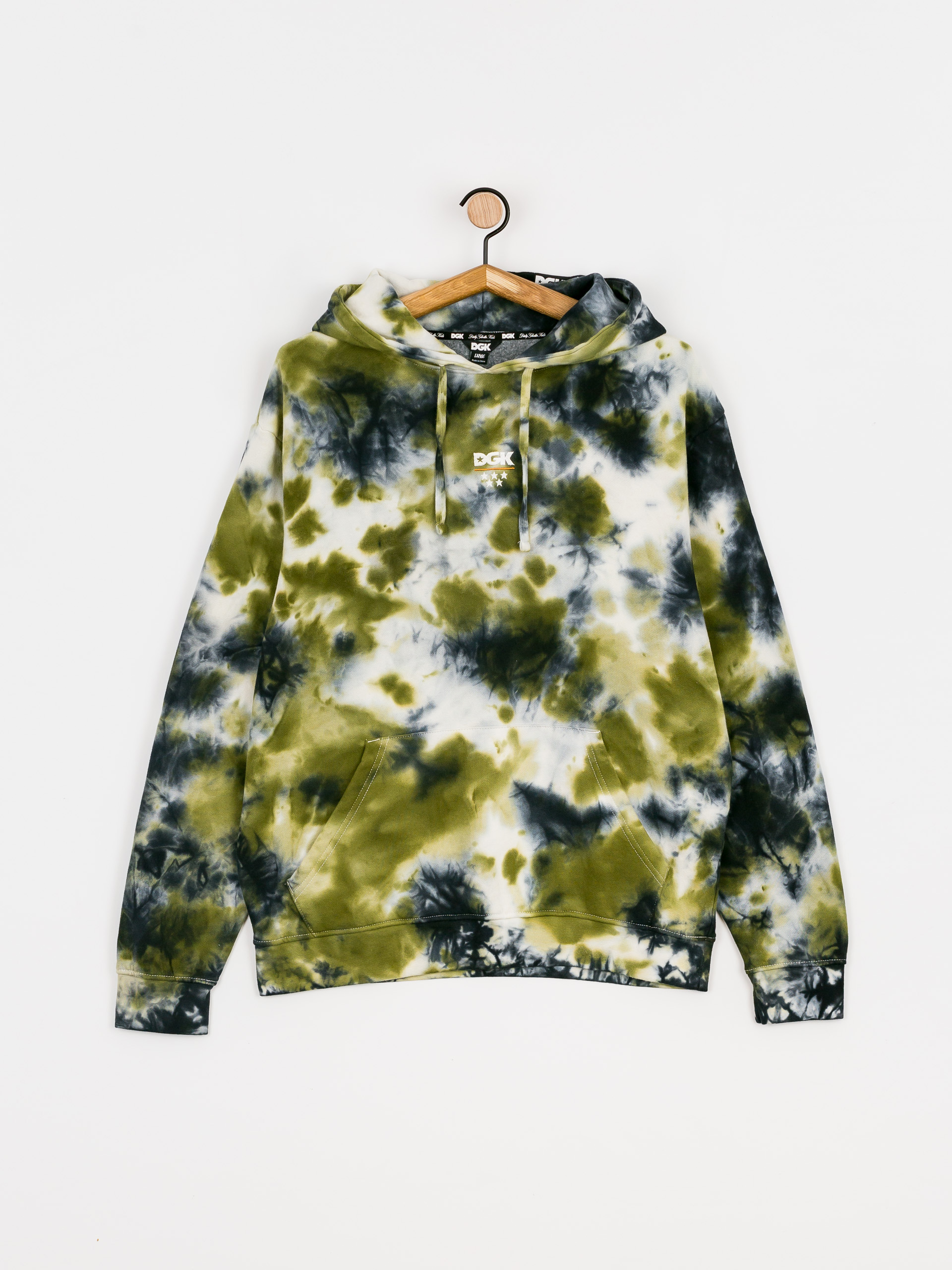 Bluza z kapturem DGK Low Drip Custom HD (camo wash)