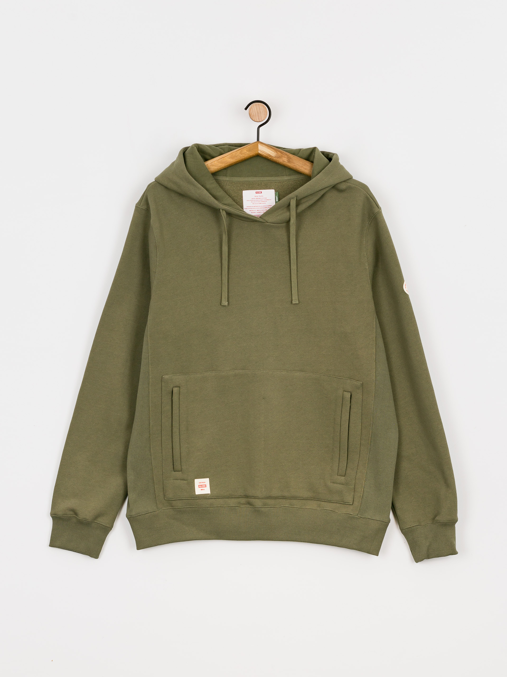 Bluza z kapturem Globe Burly HD (olive)