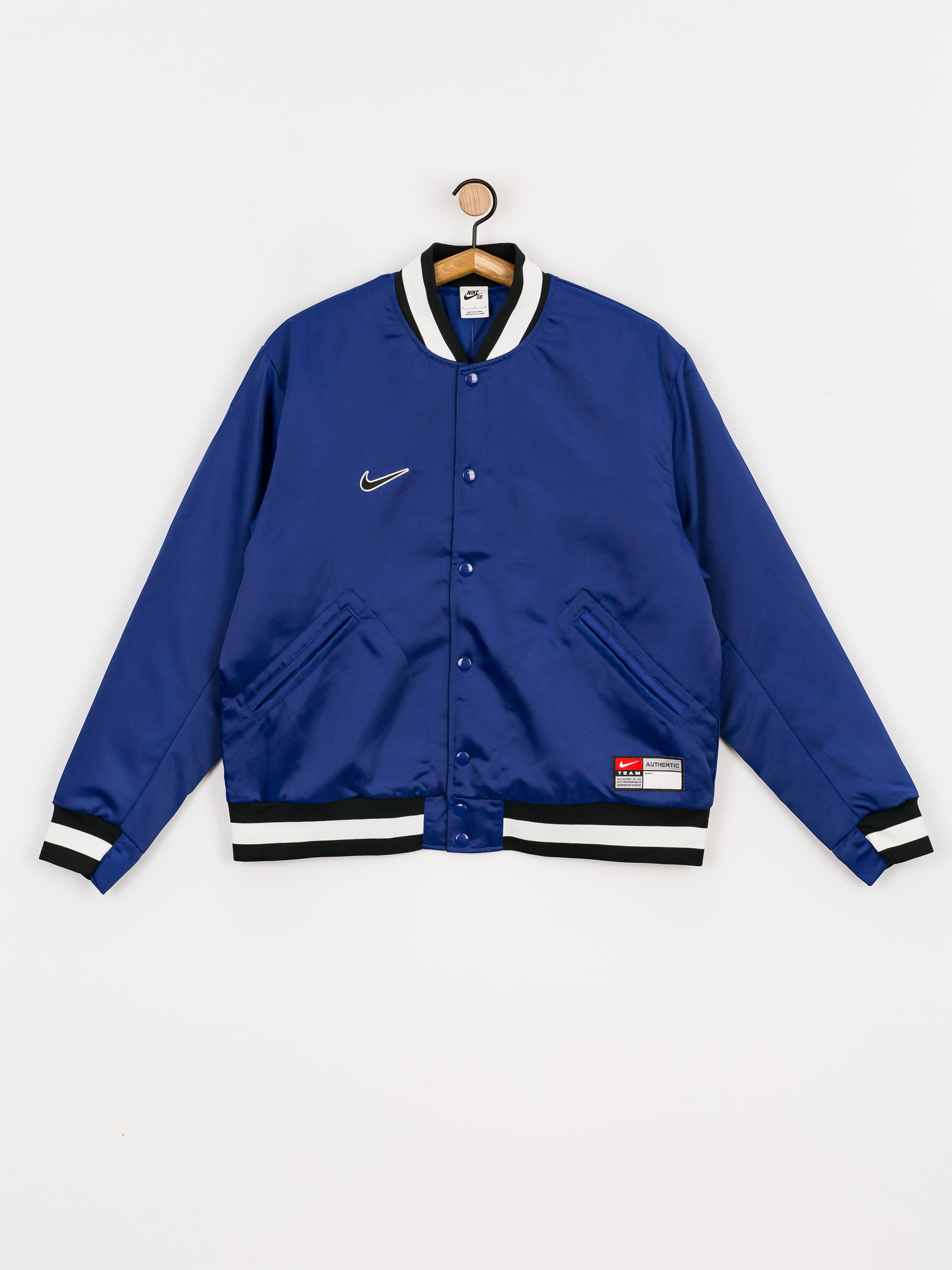 Kurtka Nike SB Bsbl Varsity (deep royal blue/black/white/white)