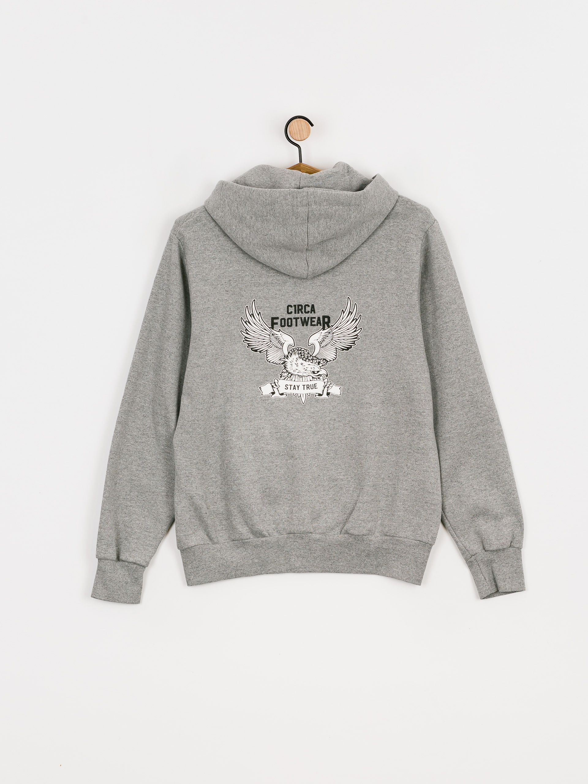 Bluza z kapturem Circa Stay True ZHD (athletic grey)