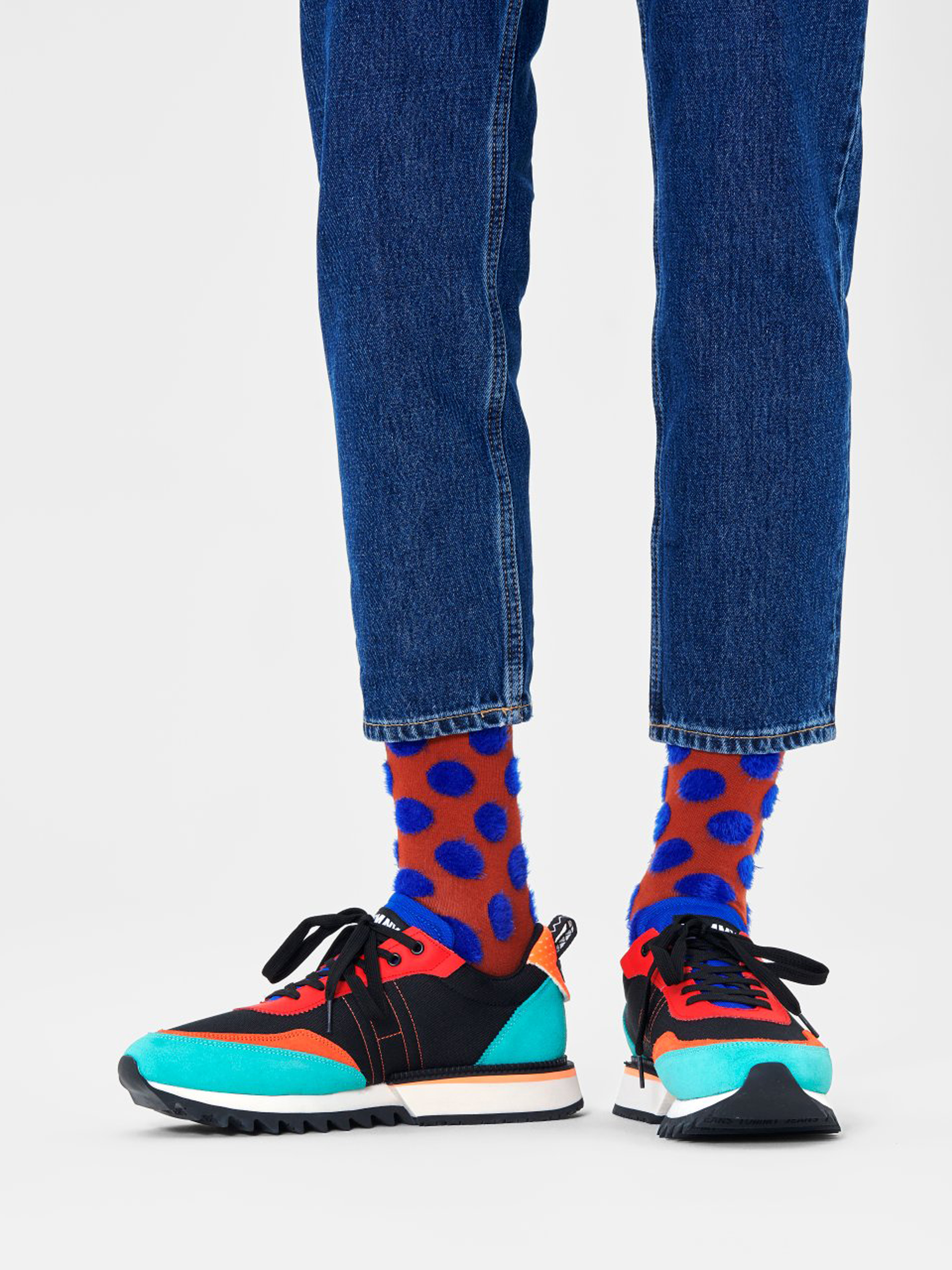 Skarpetki Happy Socks Big Dot (magenta)