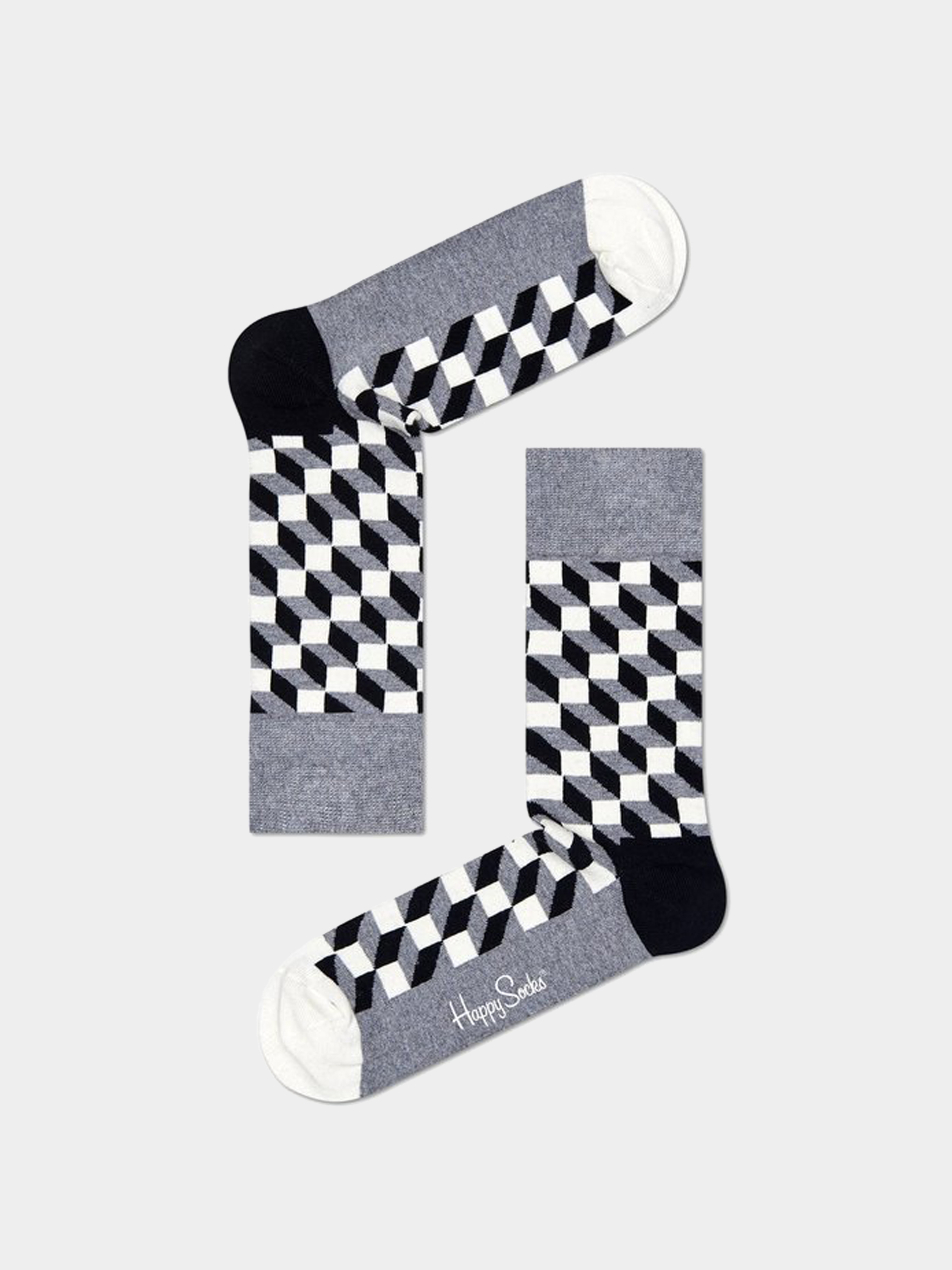 Skarpetki Happy Socks 4 Pack Classic Gift Set (black/white)