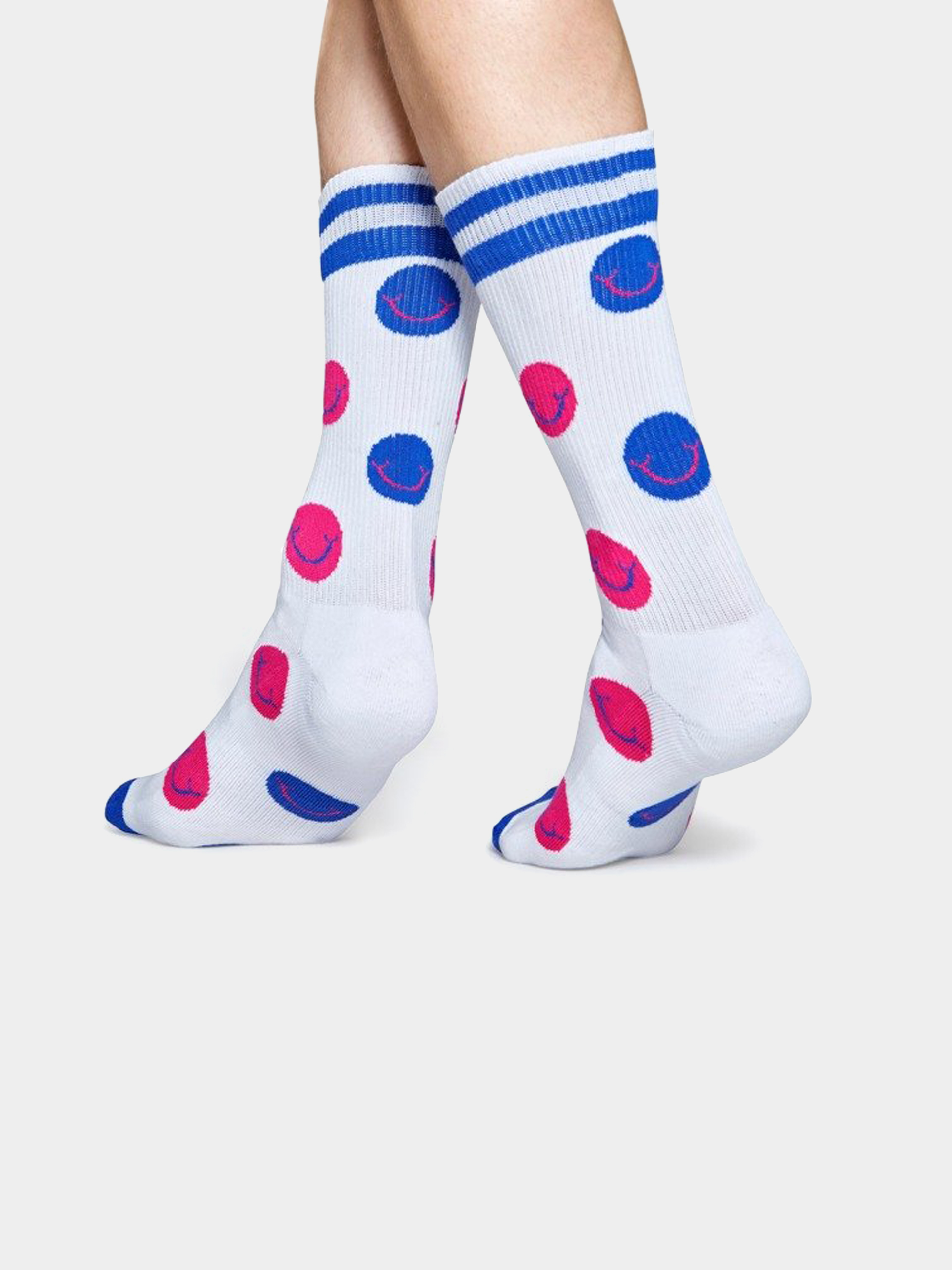 Skarpetki Happy Socks Athletic Smile (navy/white/red)
