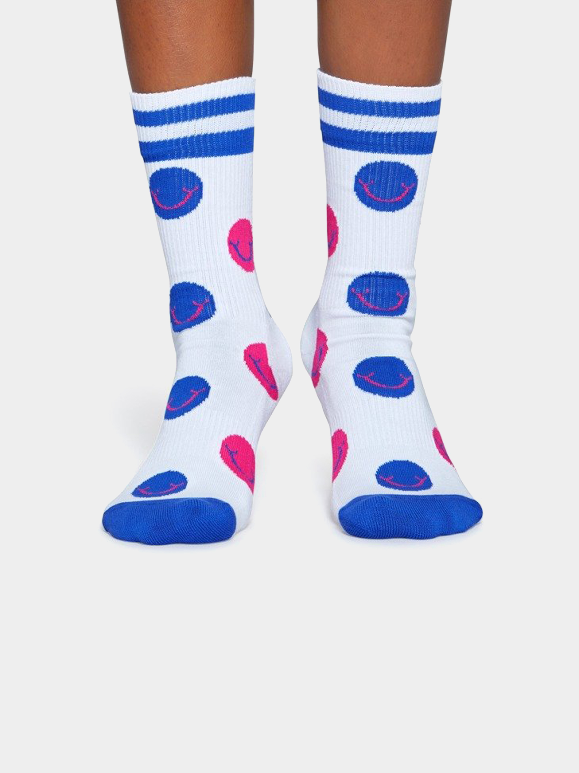 Skarpetki Happy Socks Athletic Smile (navy/white/red)