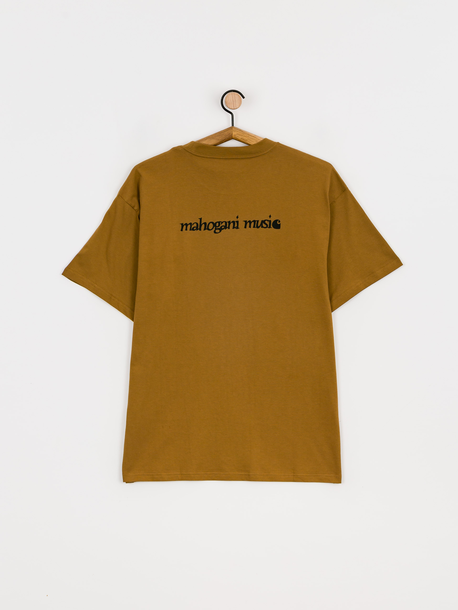 T-shirt Carhartt WIP X Relevant Parties Vol 2 Mahogani Music (hamilton brown/black)