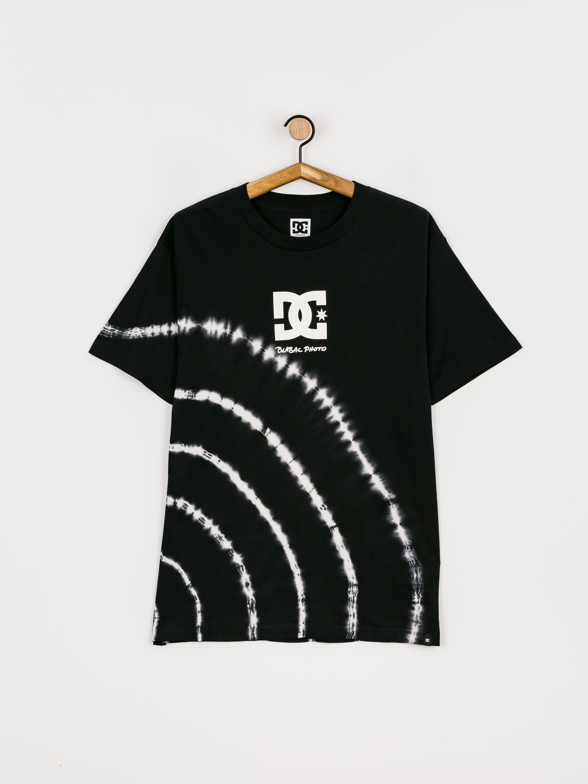 T-shirt DC Blabac Kalis Love (blk/wht spiraltiedye)