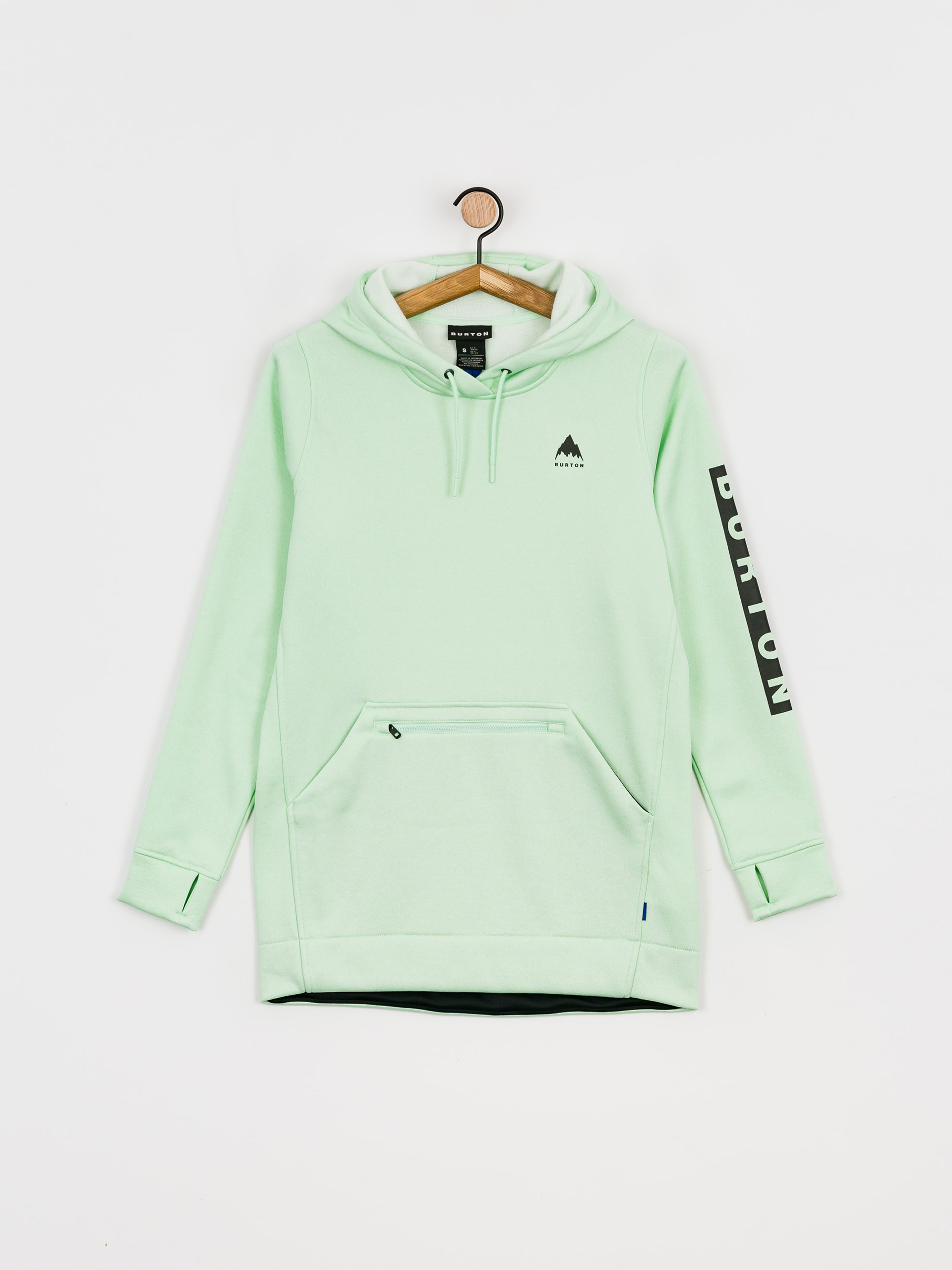 Damska Bluza aktywna Burton Oak Long HD (jewel green heather)