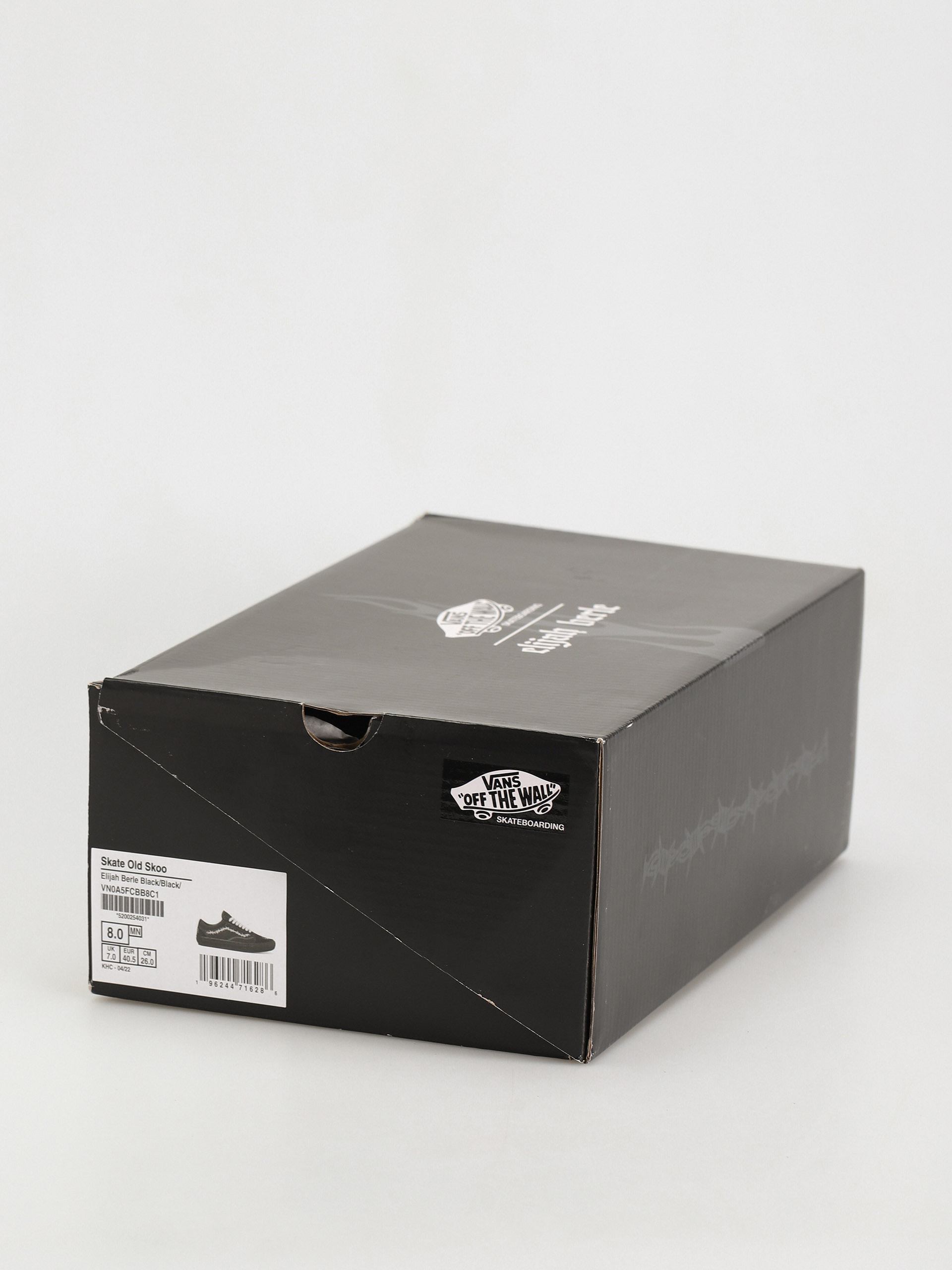 Buty Vans Skate Old Skool (elijah berle black/black/white)