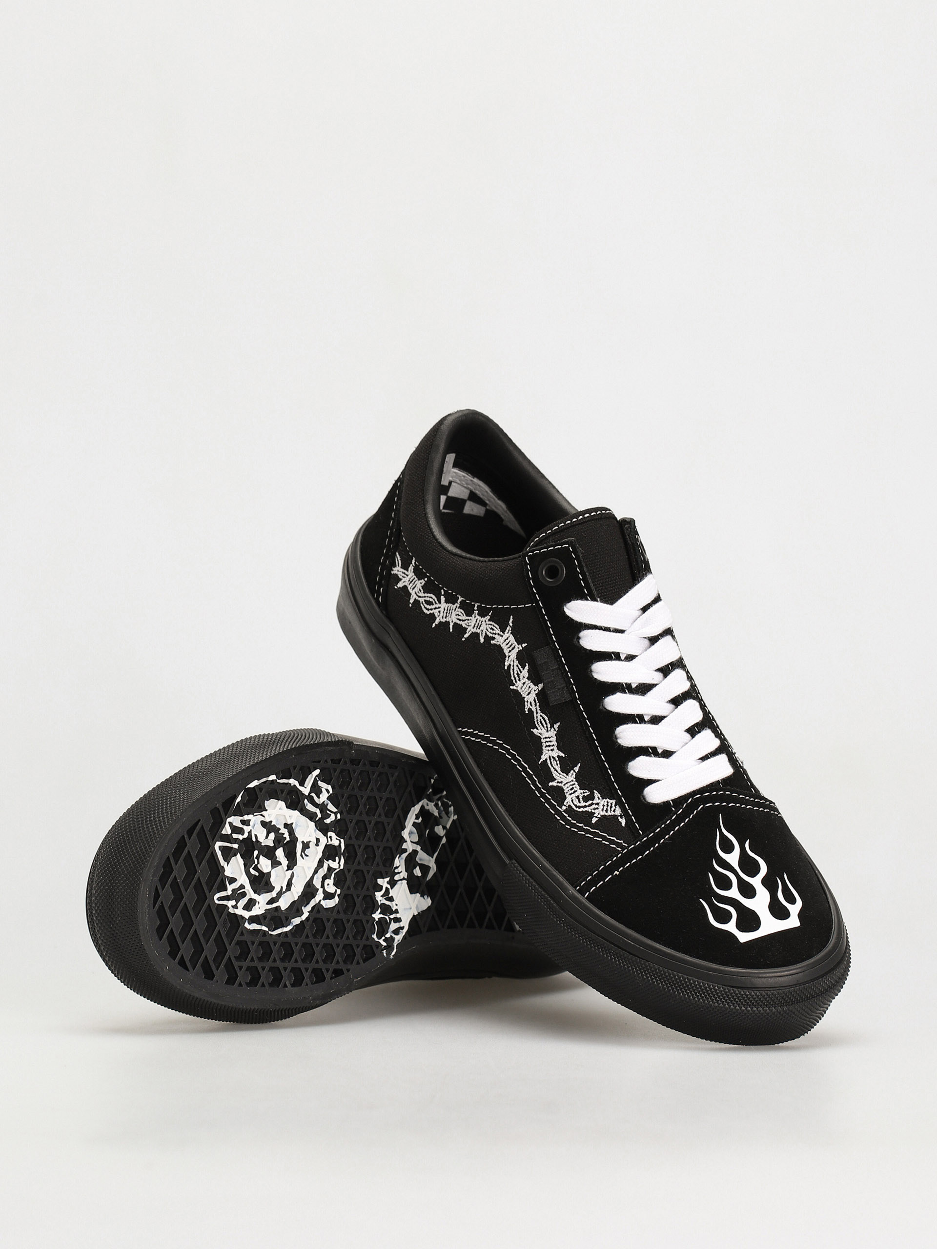 Buty Vans Skate Old Skool (elijah berle black/black/white)