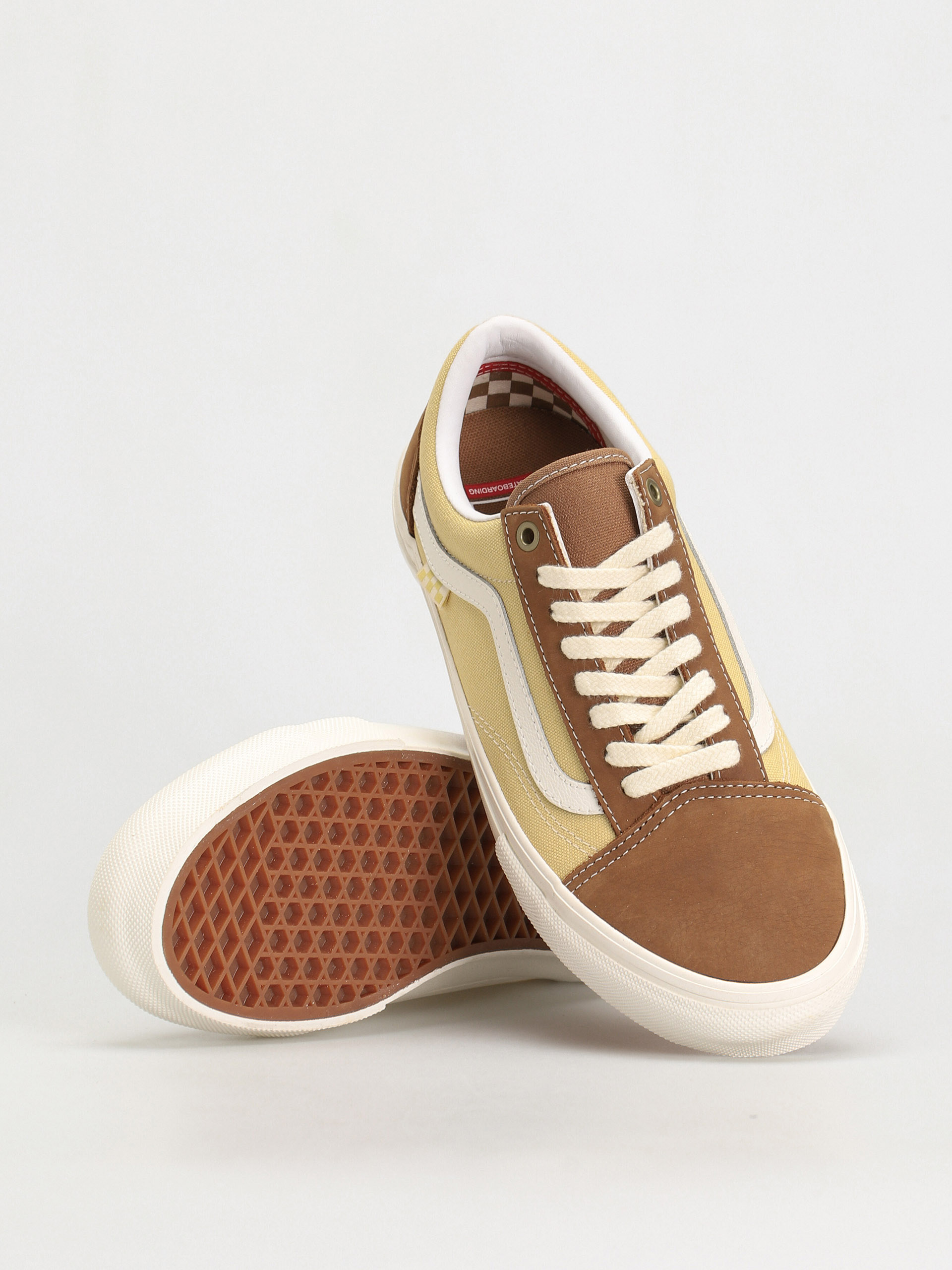 Buty Vans Skate Old Skool (nubuck/canvas brown)
