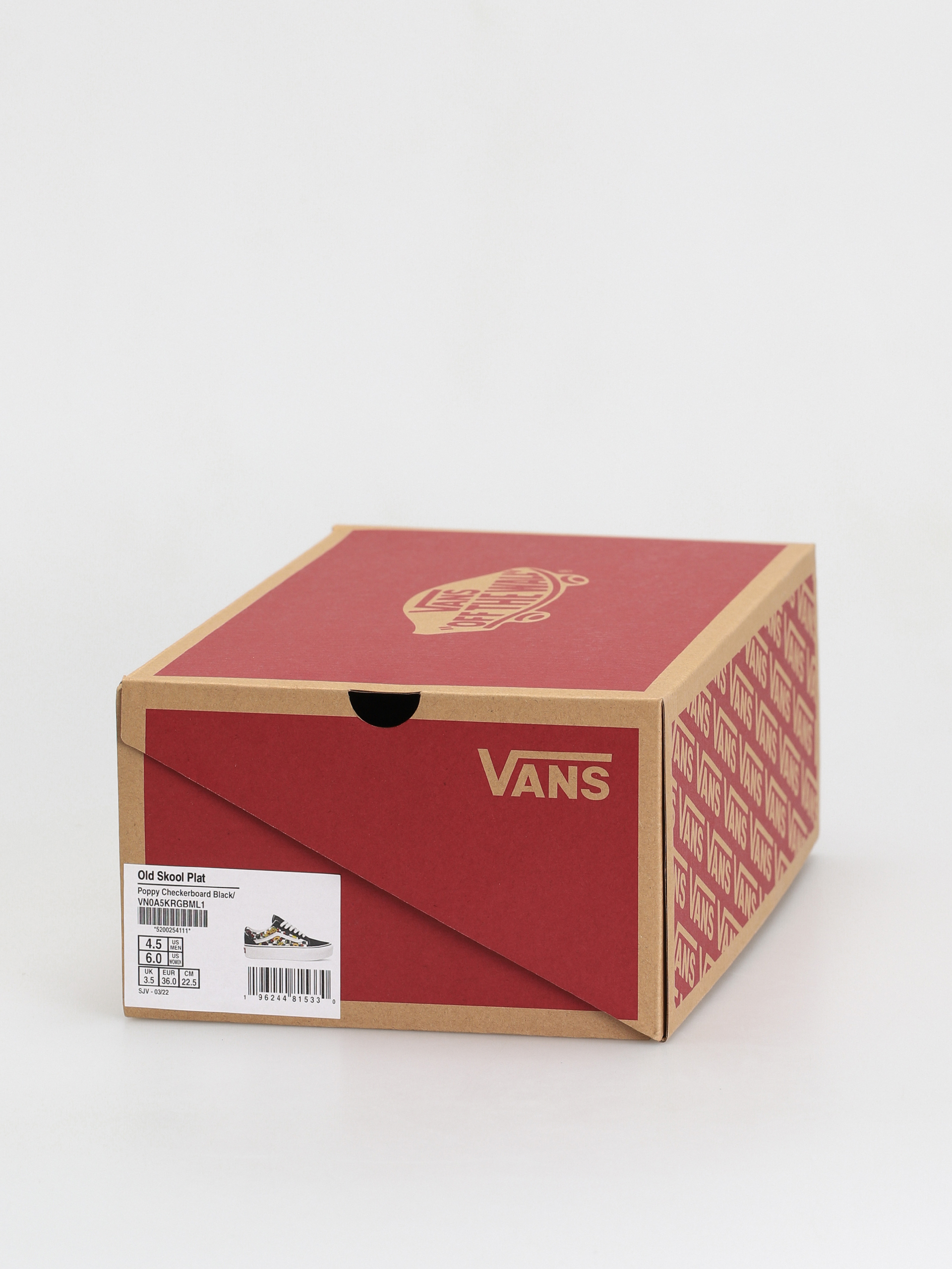 Buty Vans Old Skool Platform (poppy checkerboard black/multi)