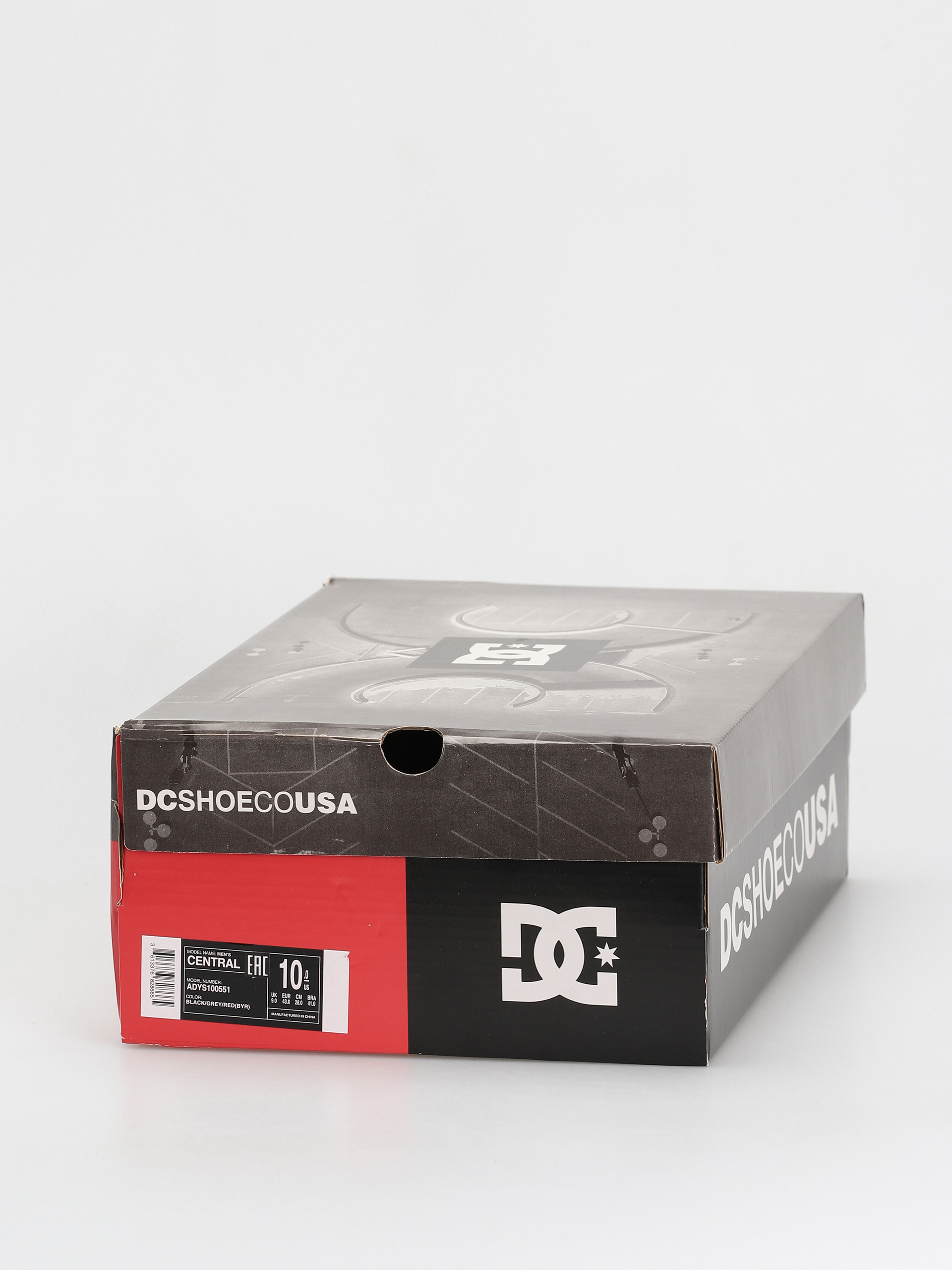 Buty DC Central (black/grey/red)