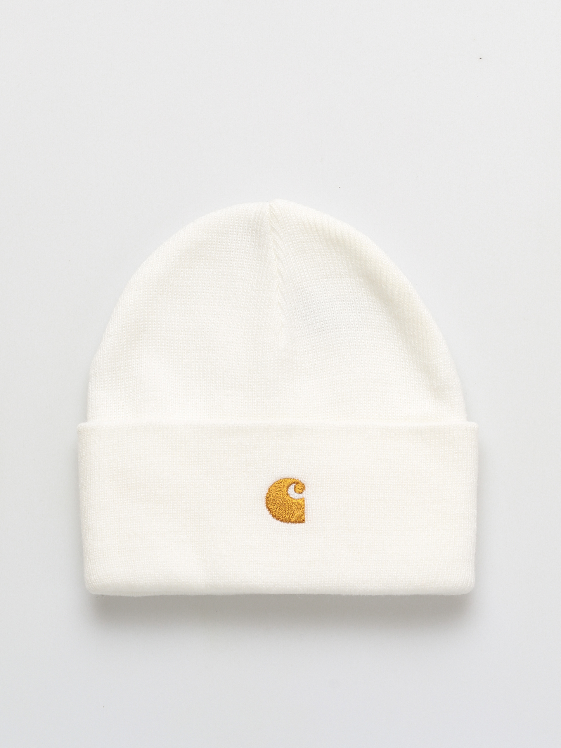 Czapka zimowa Carhartt WIP Chase (white/gold)
