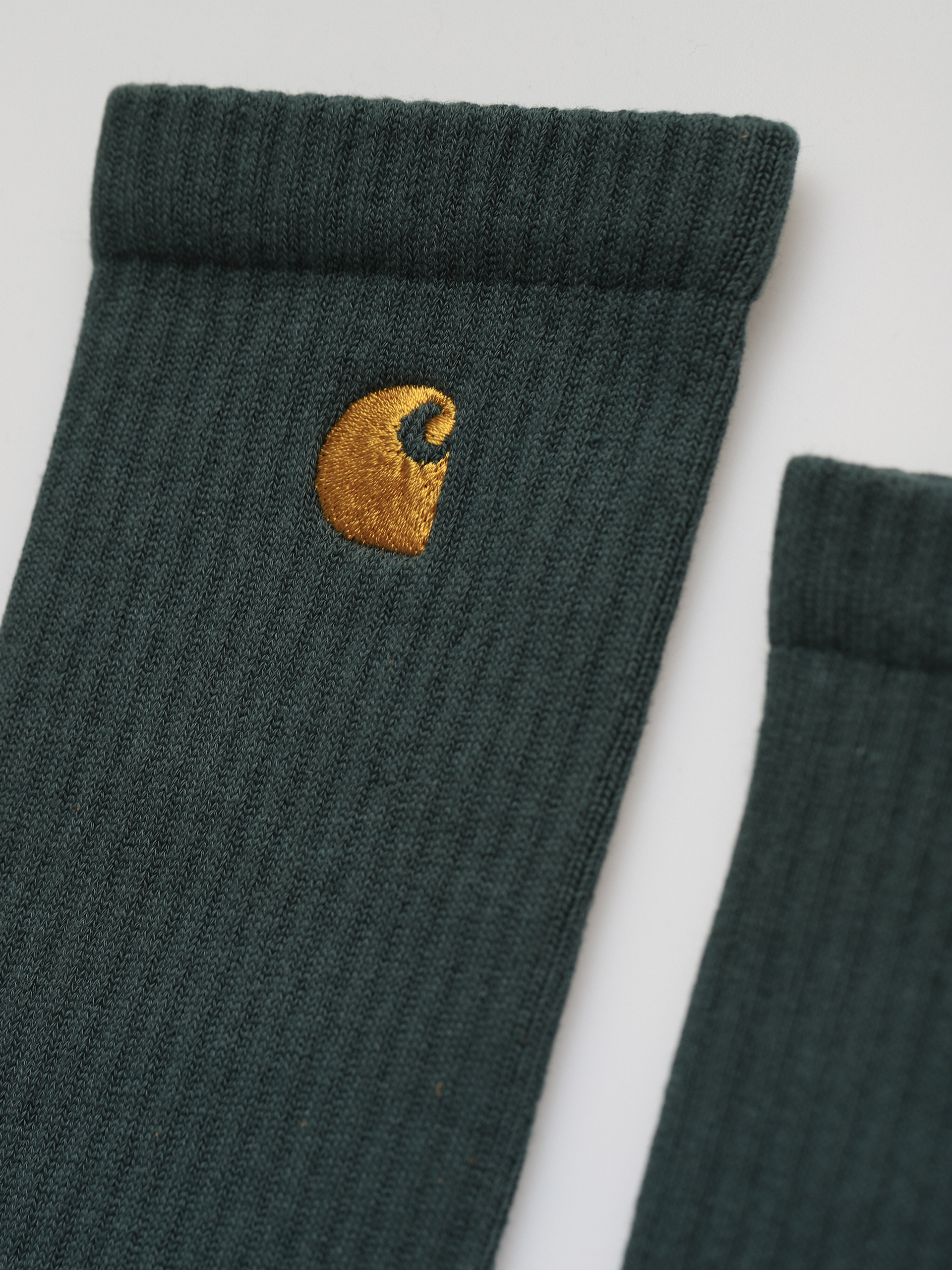 Skarpetki Carhartt WIP Chase (juniper/gold)