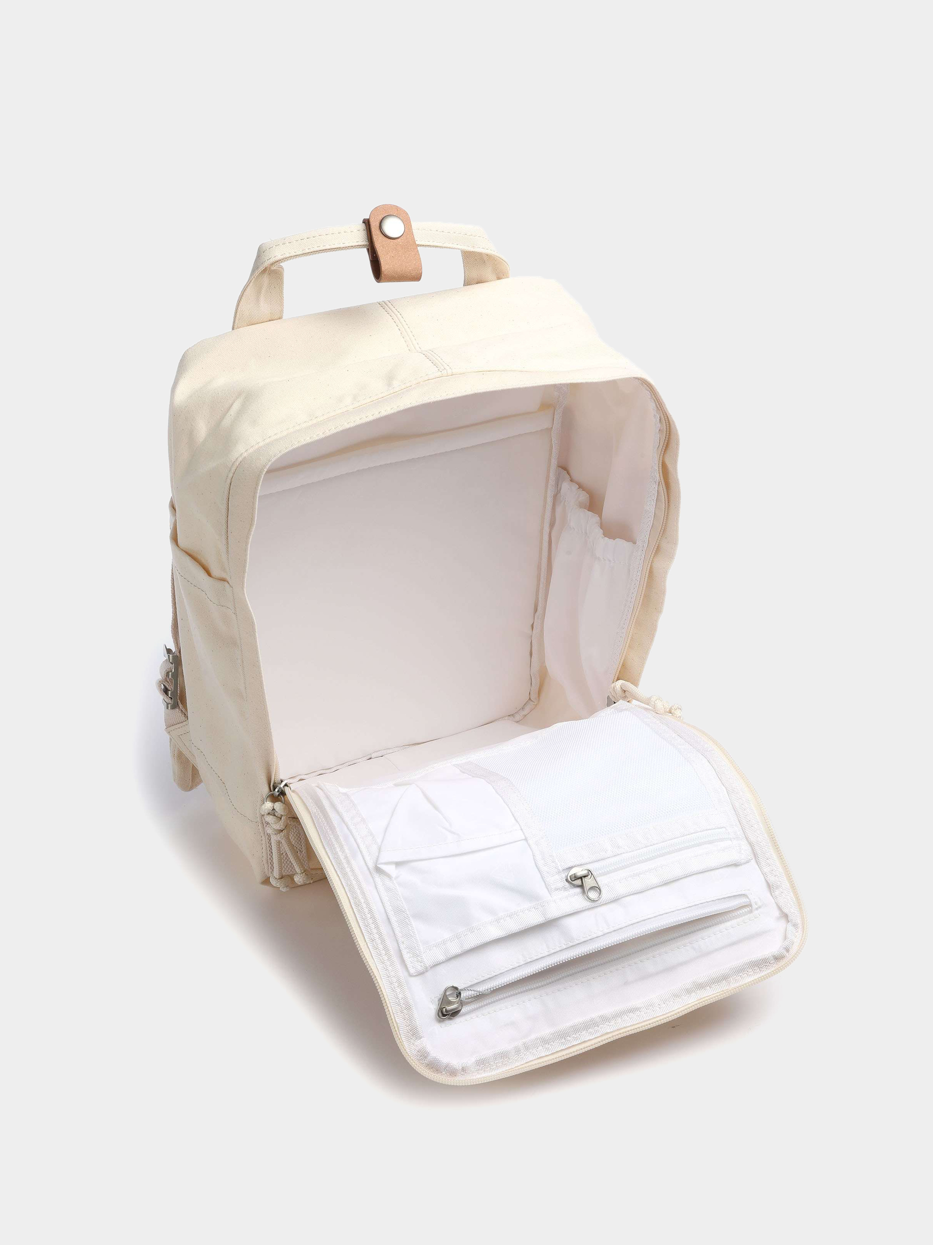 Plecak Doughnut Macaroon Organic Cotton Series (beige)