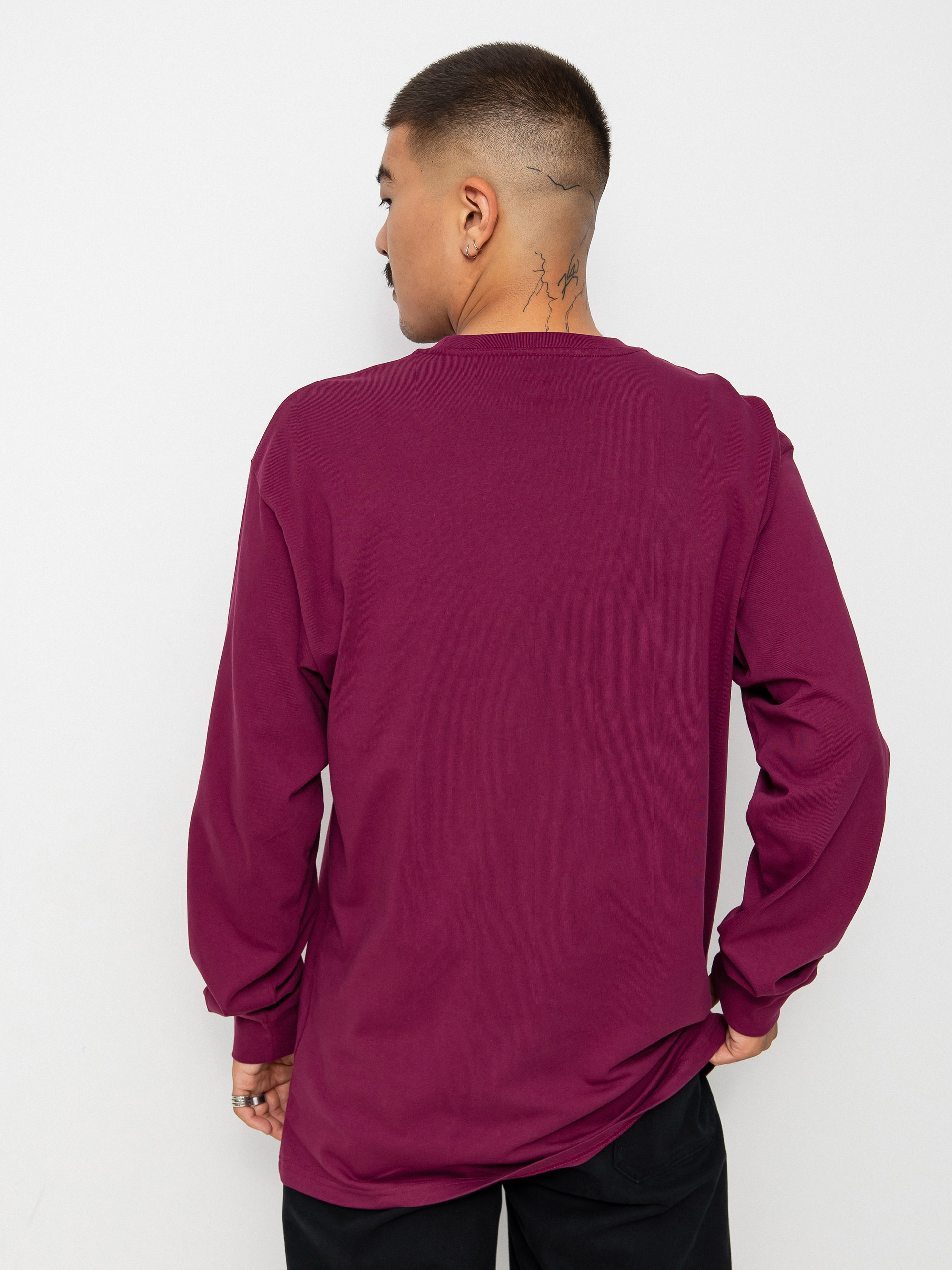Longsleeve Vans Woven Patch Pocket (purple potion)