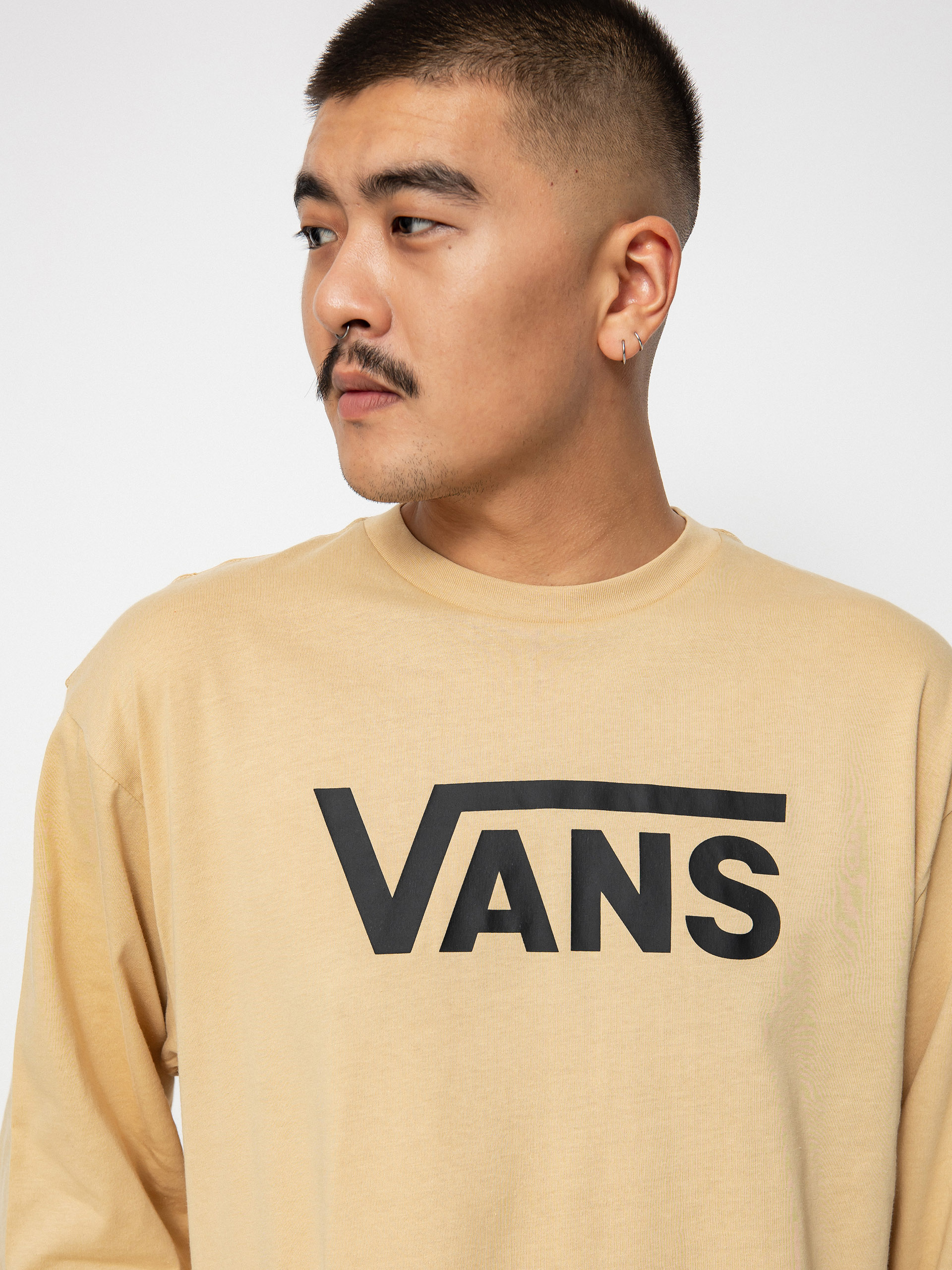 Longsleeve Vans Vans Classic (taos taupe/black)