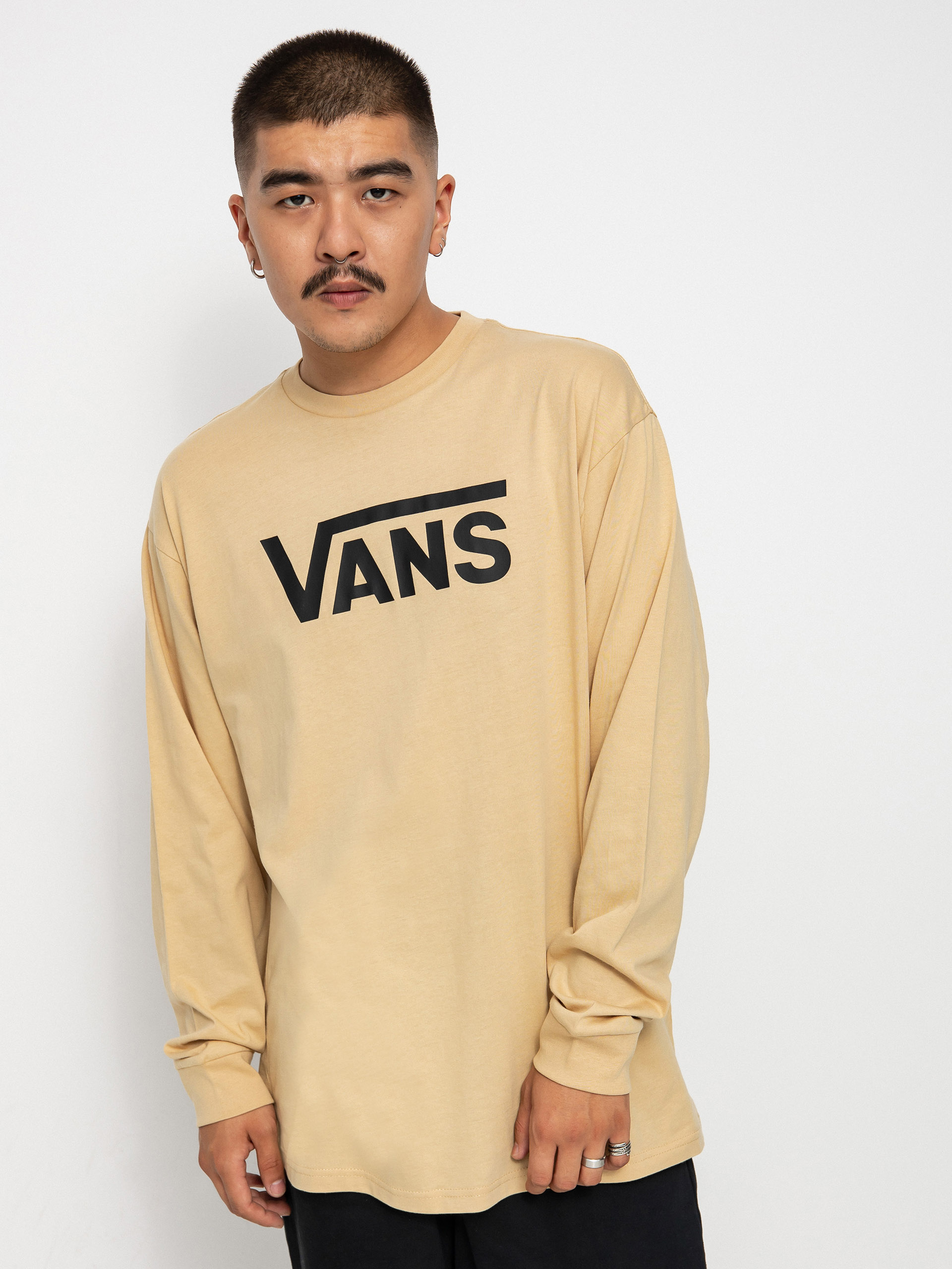 Longsleeve Vans Vans Classic (taos taupe/black)