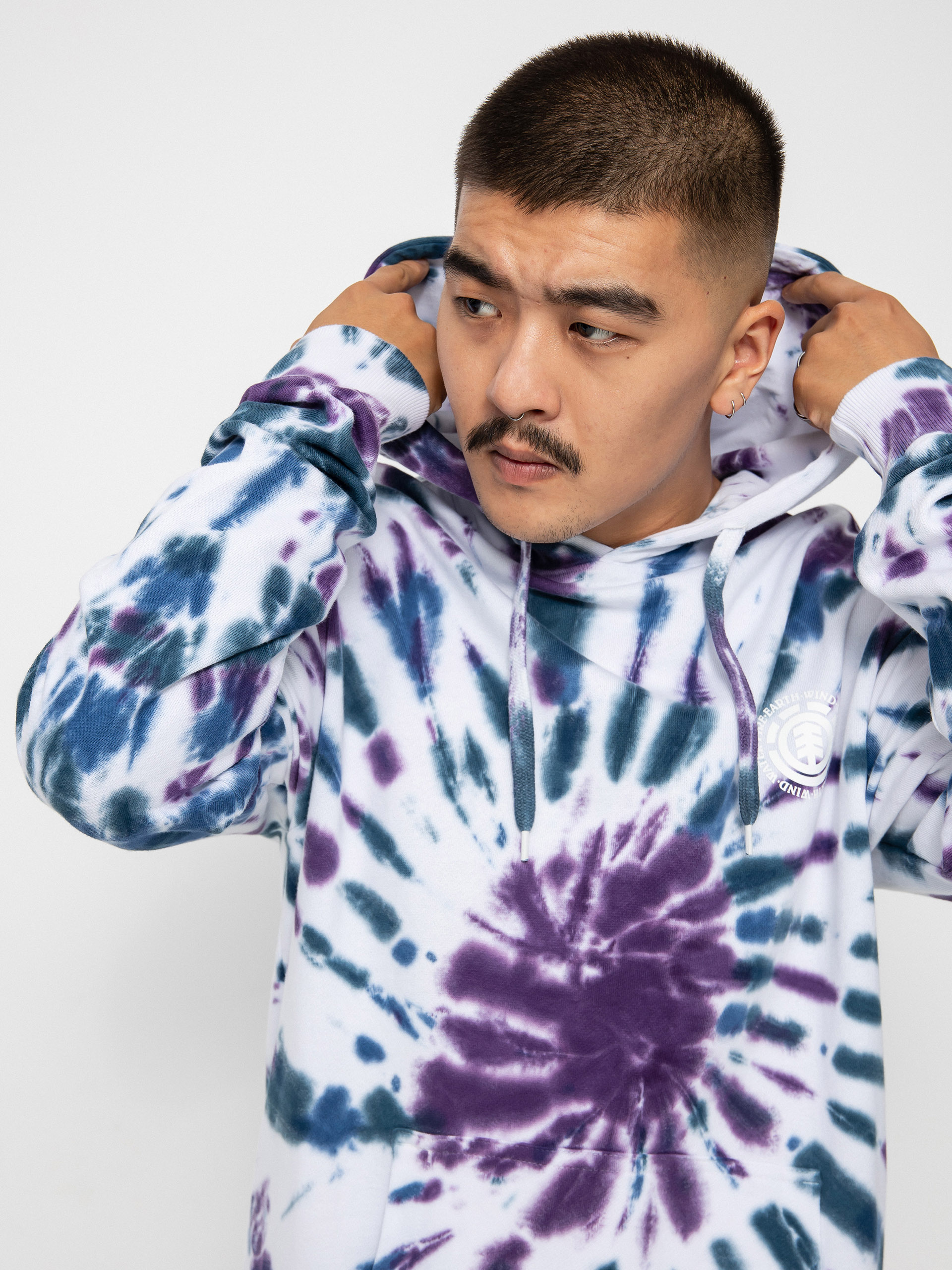 Bluza z kapturem Element Seal Bp Td HD (spiral tie)