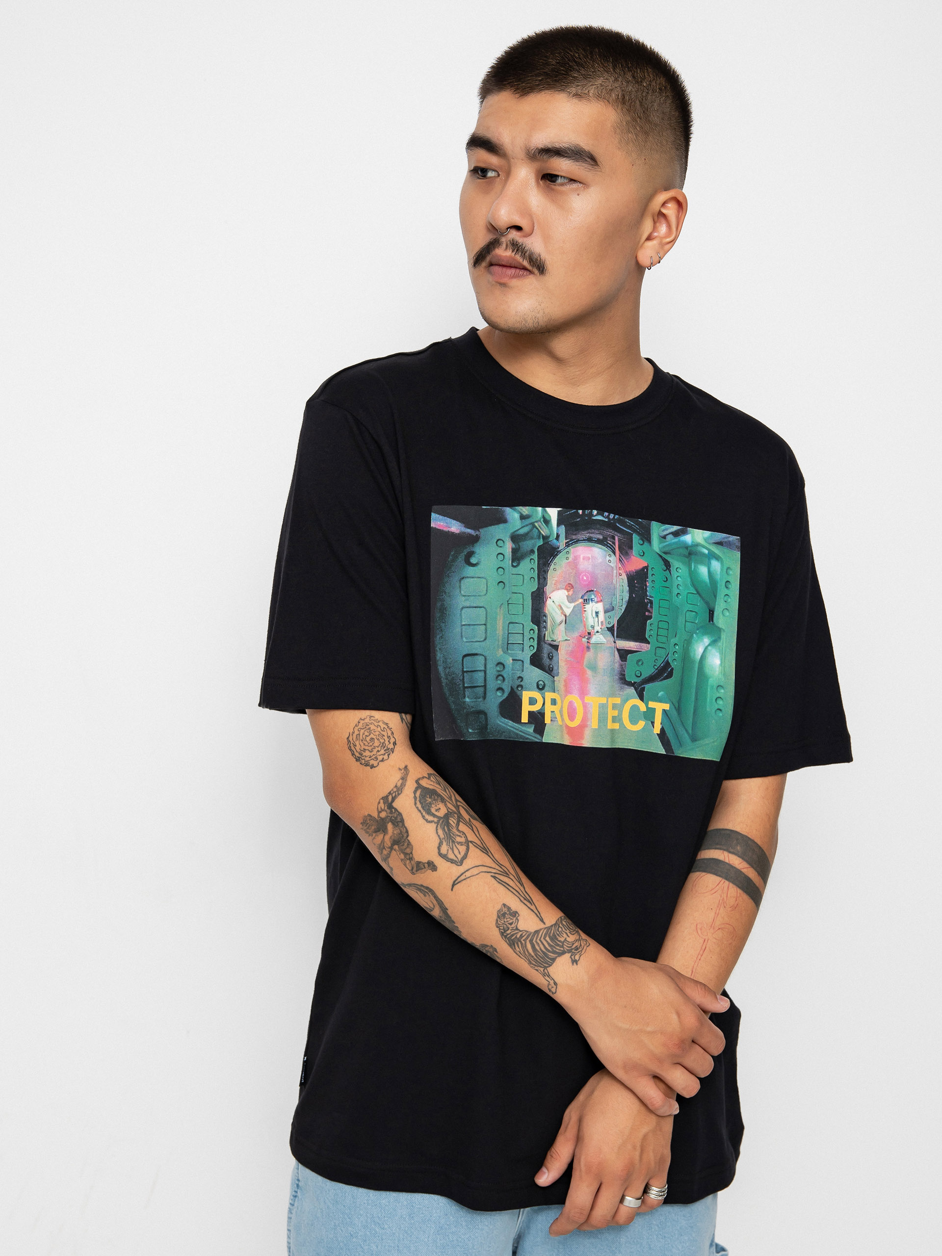 T-shirt Element Swxe Protect (flint black)