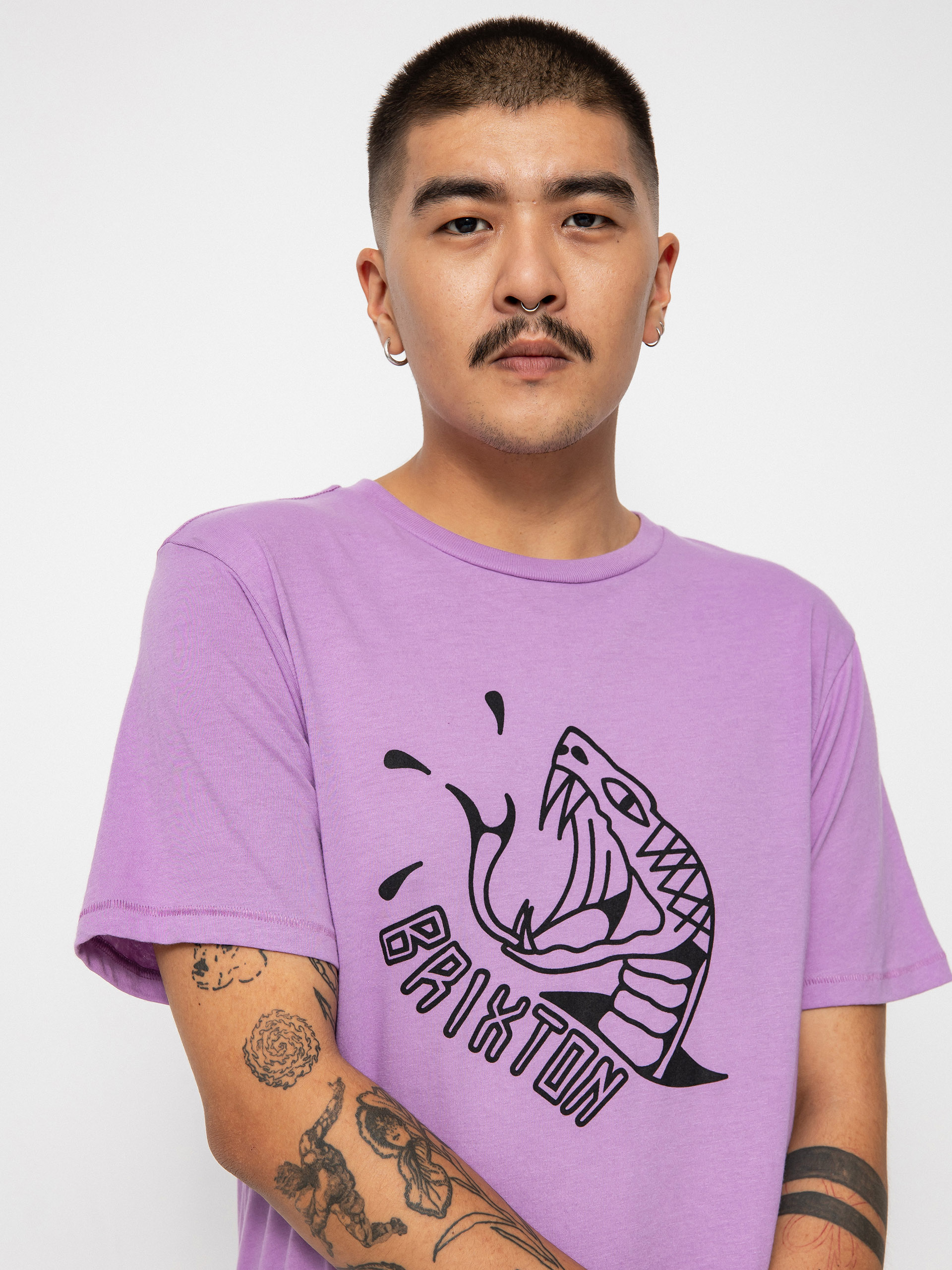 T-shirt Brixton Venom (orchid)