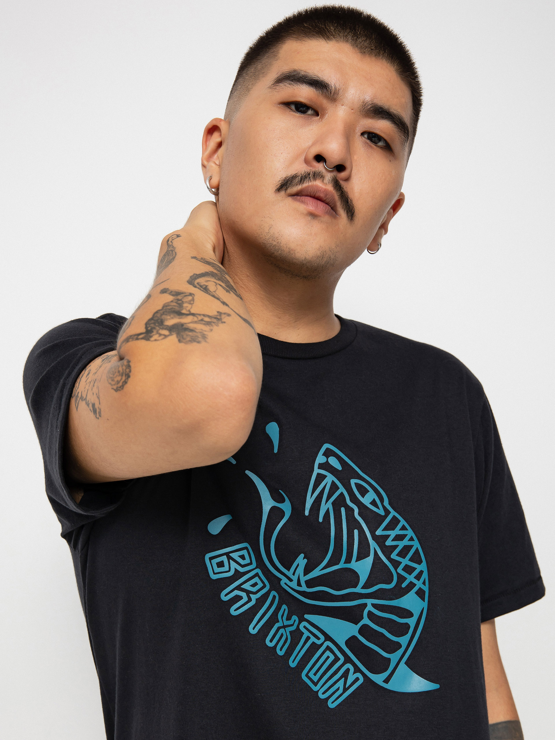 T-shirt Brixton Venom (black)