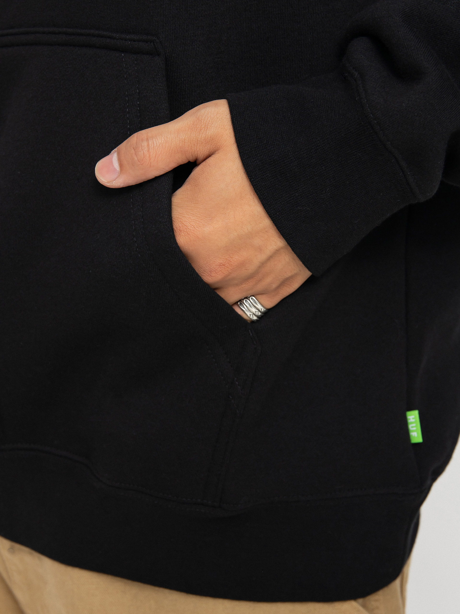 Bluza z kapturem HUF Dirty Pool TT HD (black)