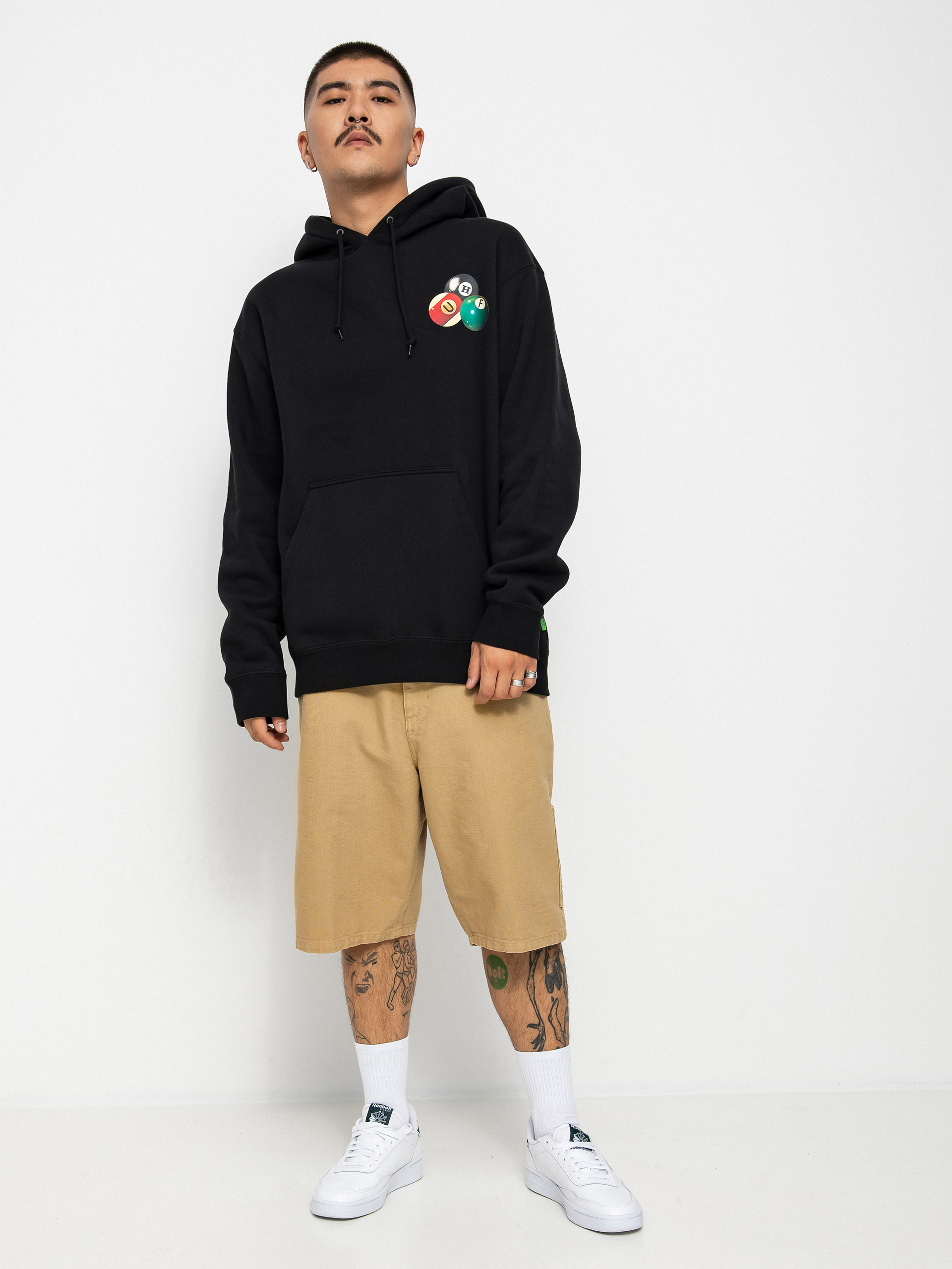 Bluza z kapturem HUF Dirty Pool TT HD (black)