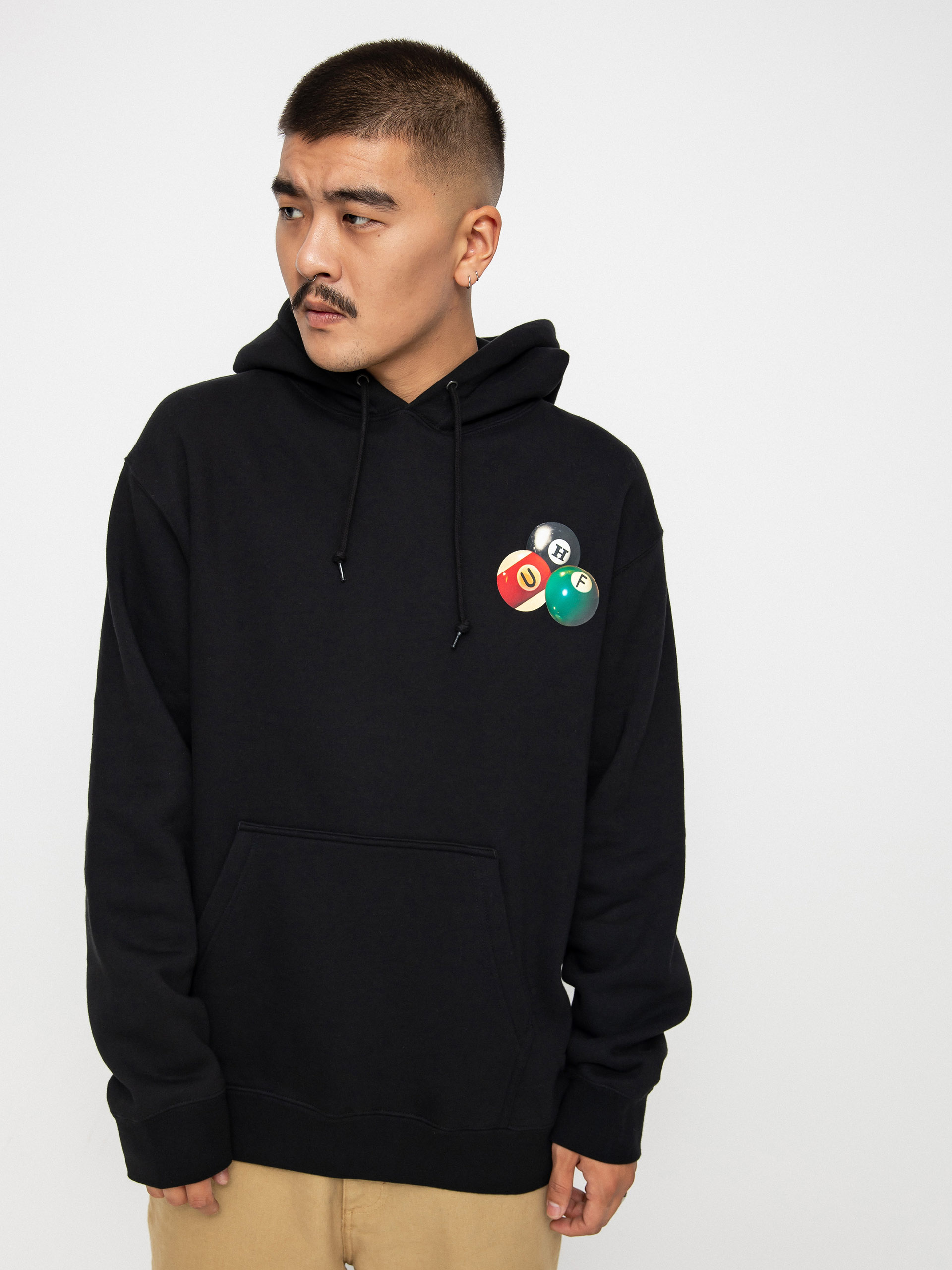 Bluza z kapturem HUF Dirty Pool TT HD (black)