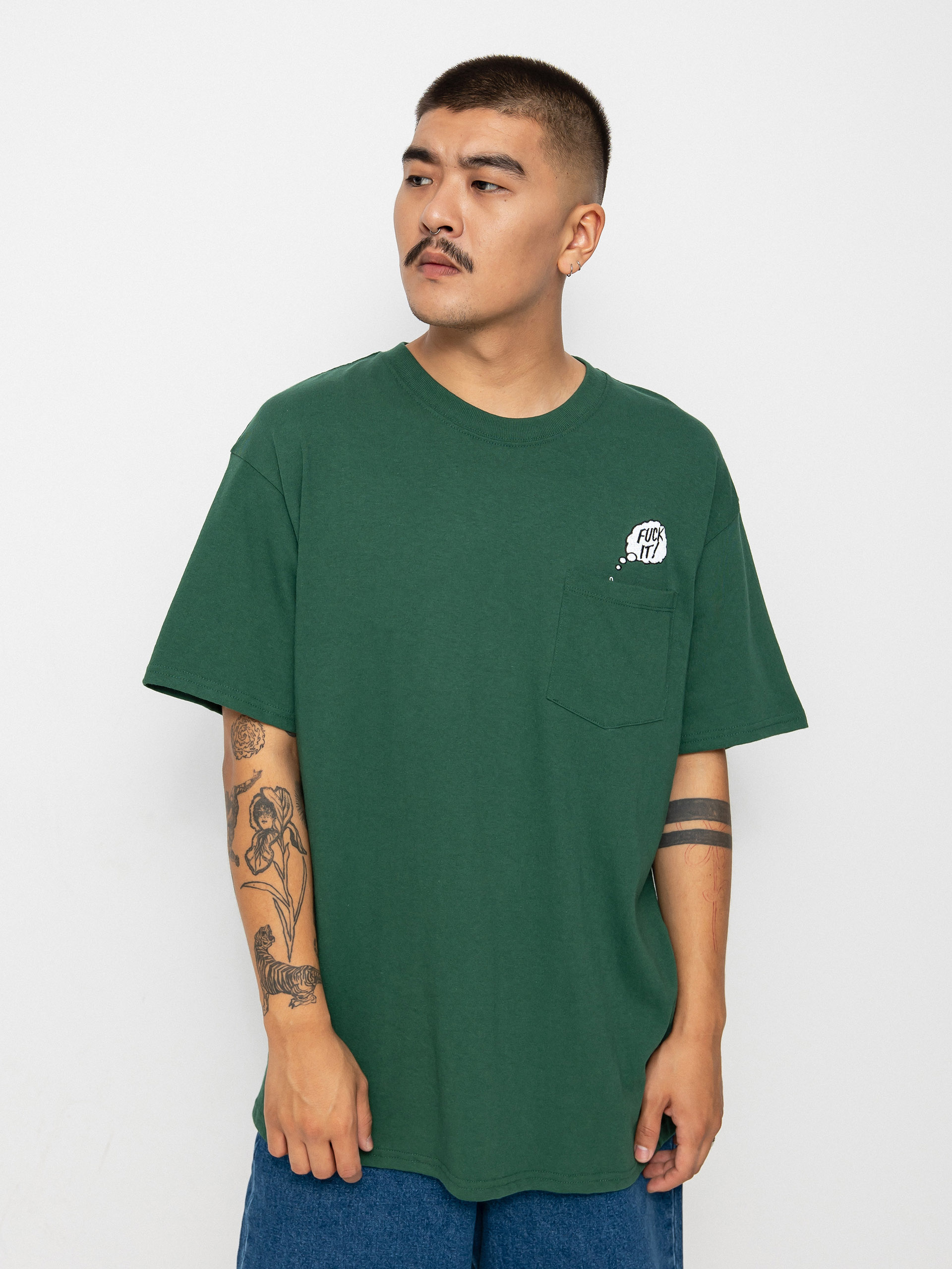 T-shirt HUF In The Pocket (forest green)