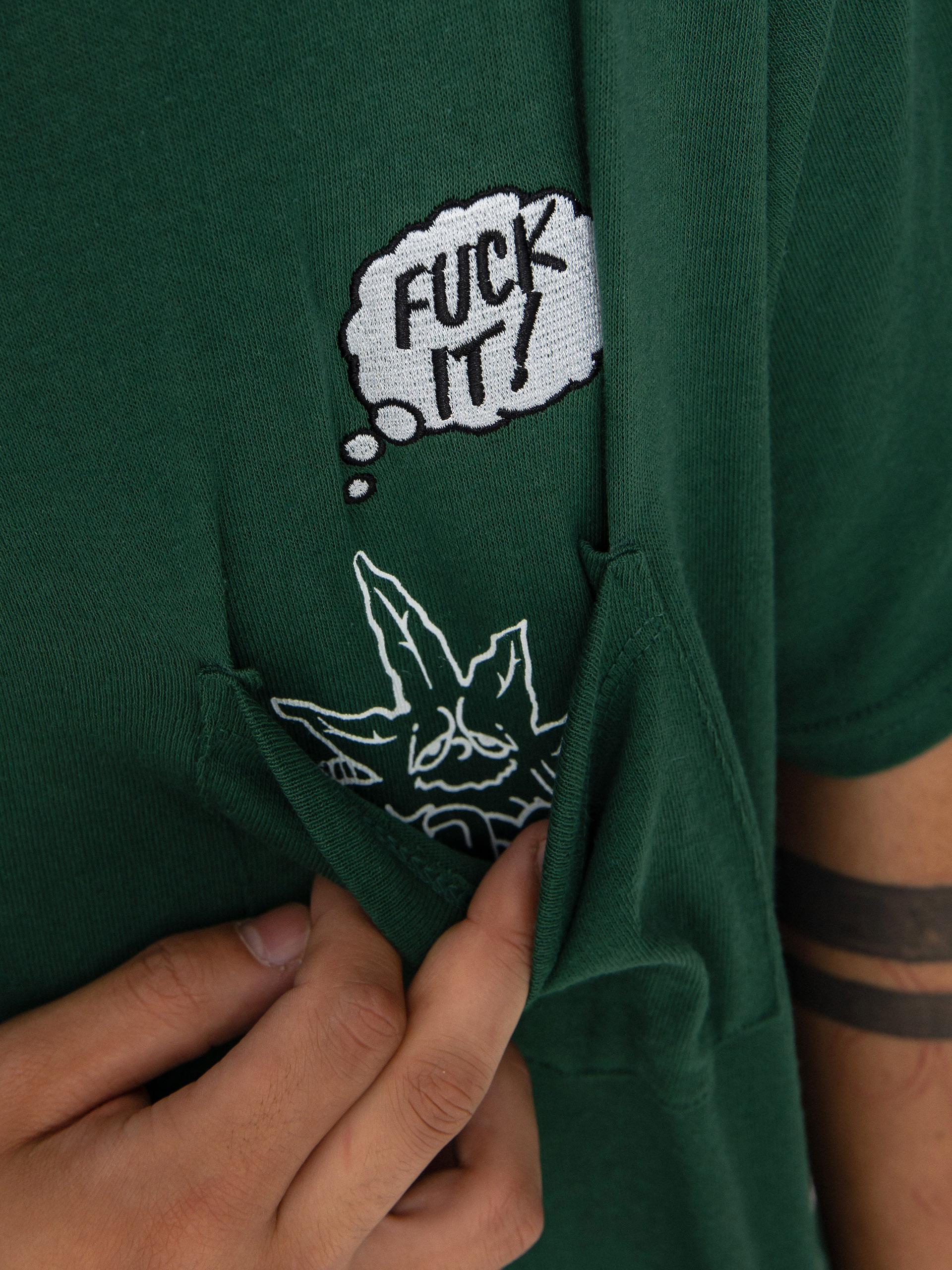 T-shirt HUF In The Pocket (forest green)