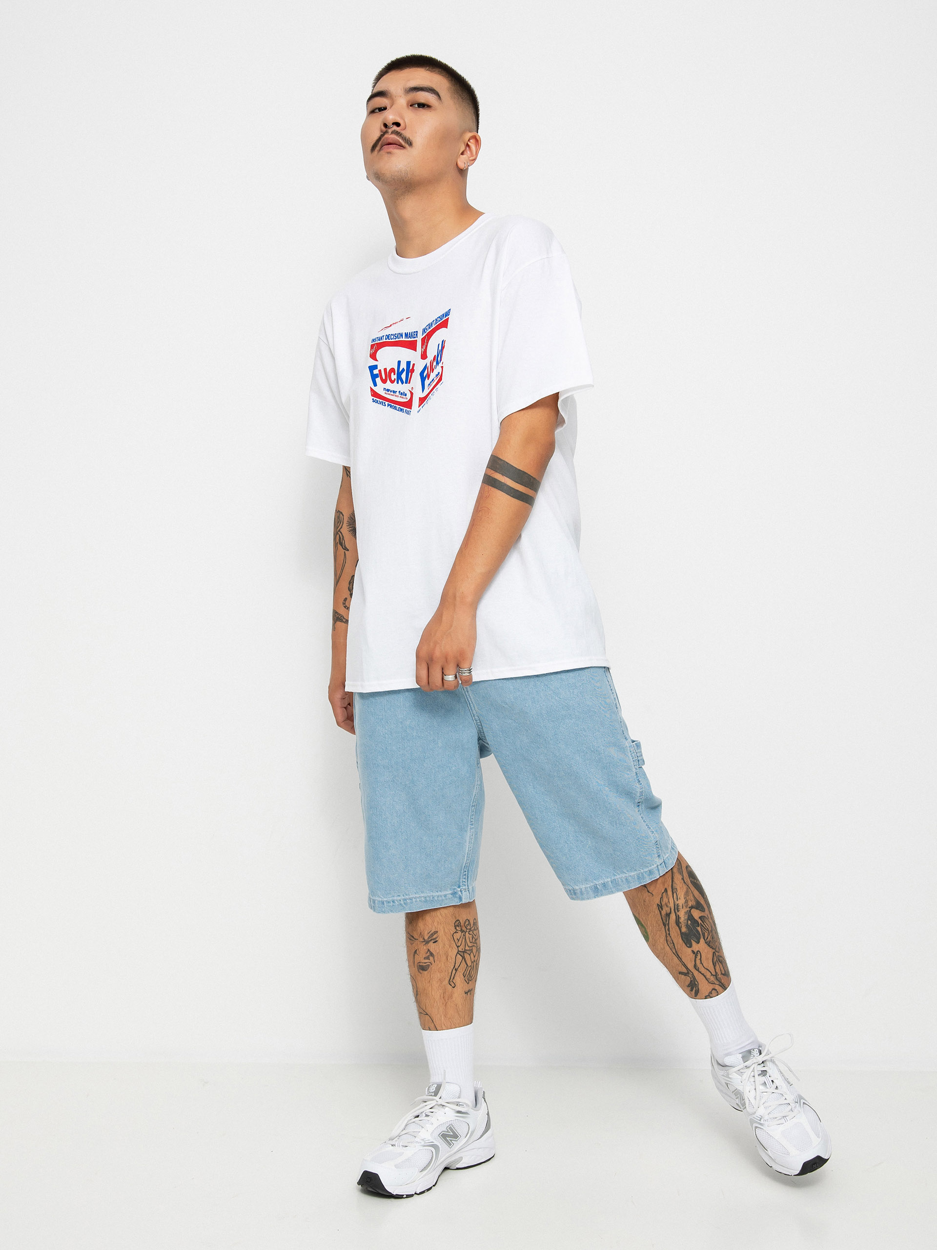 T-shirt HUF Illo Box (white)