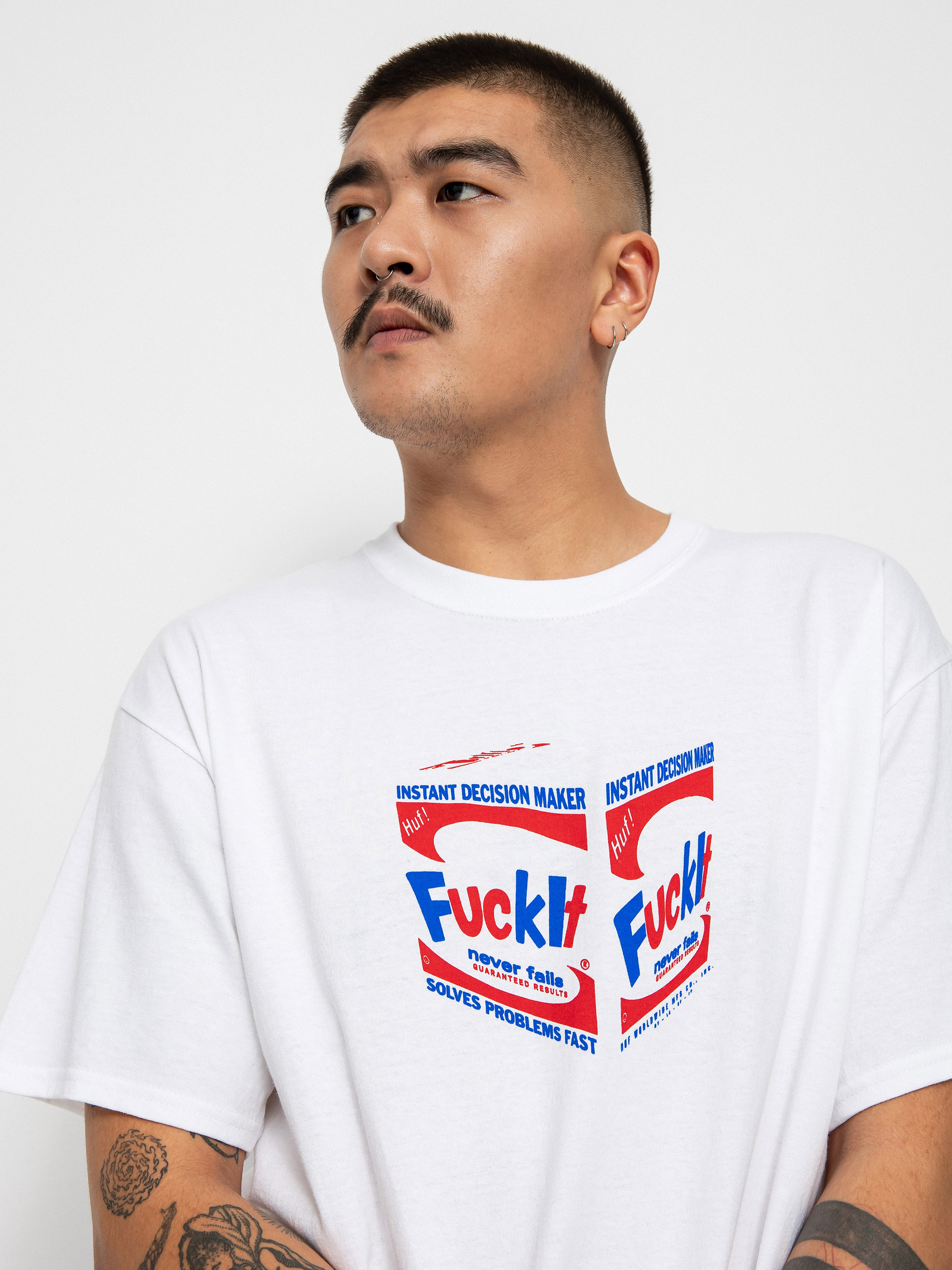 T-shirt HUF Illo Box (white)