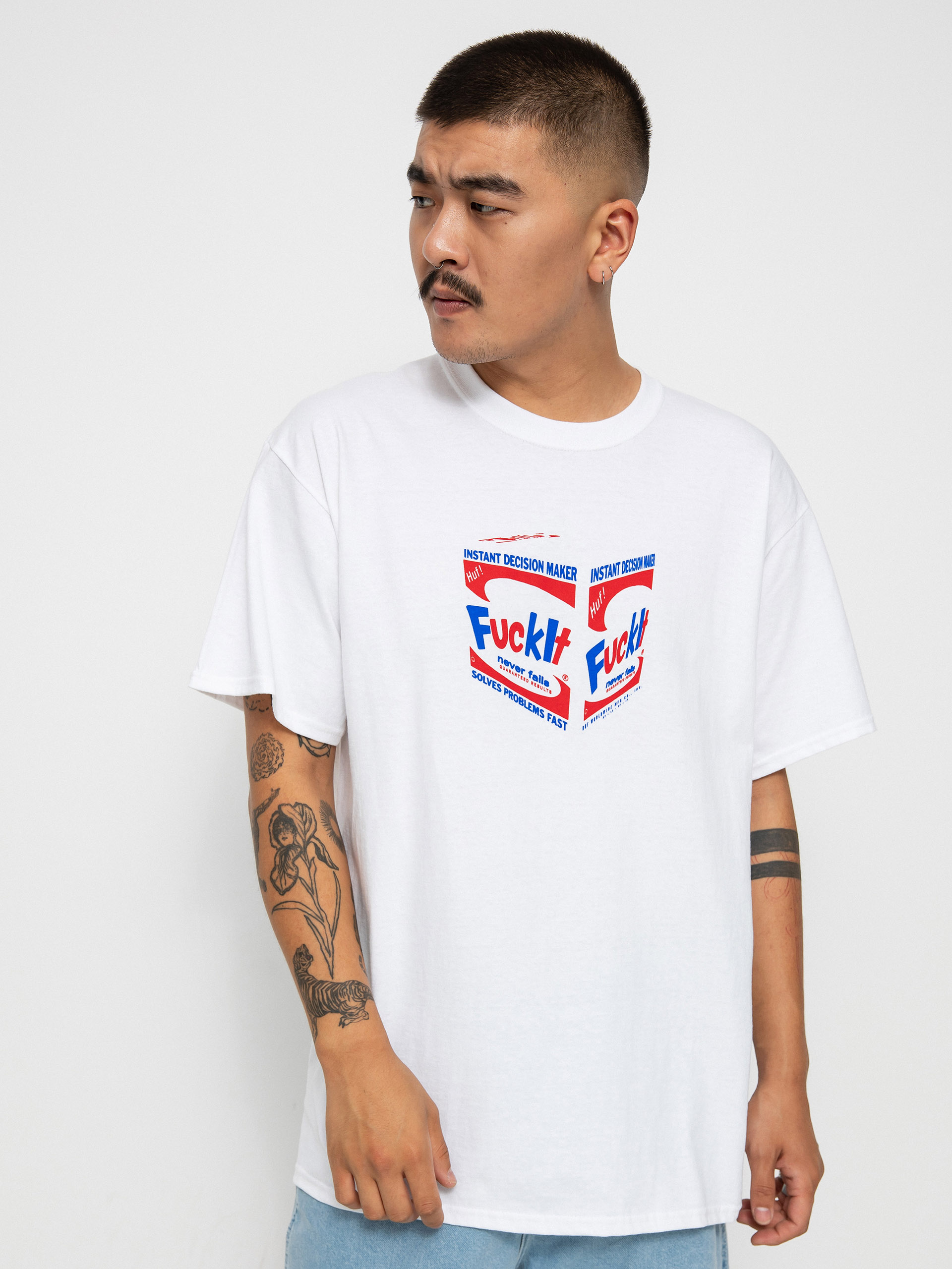 T-shirt HUF Illo Box (white)